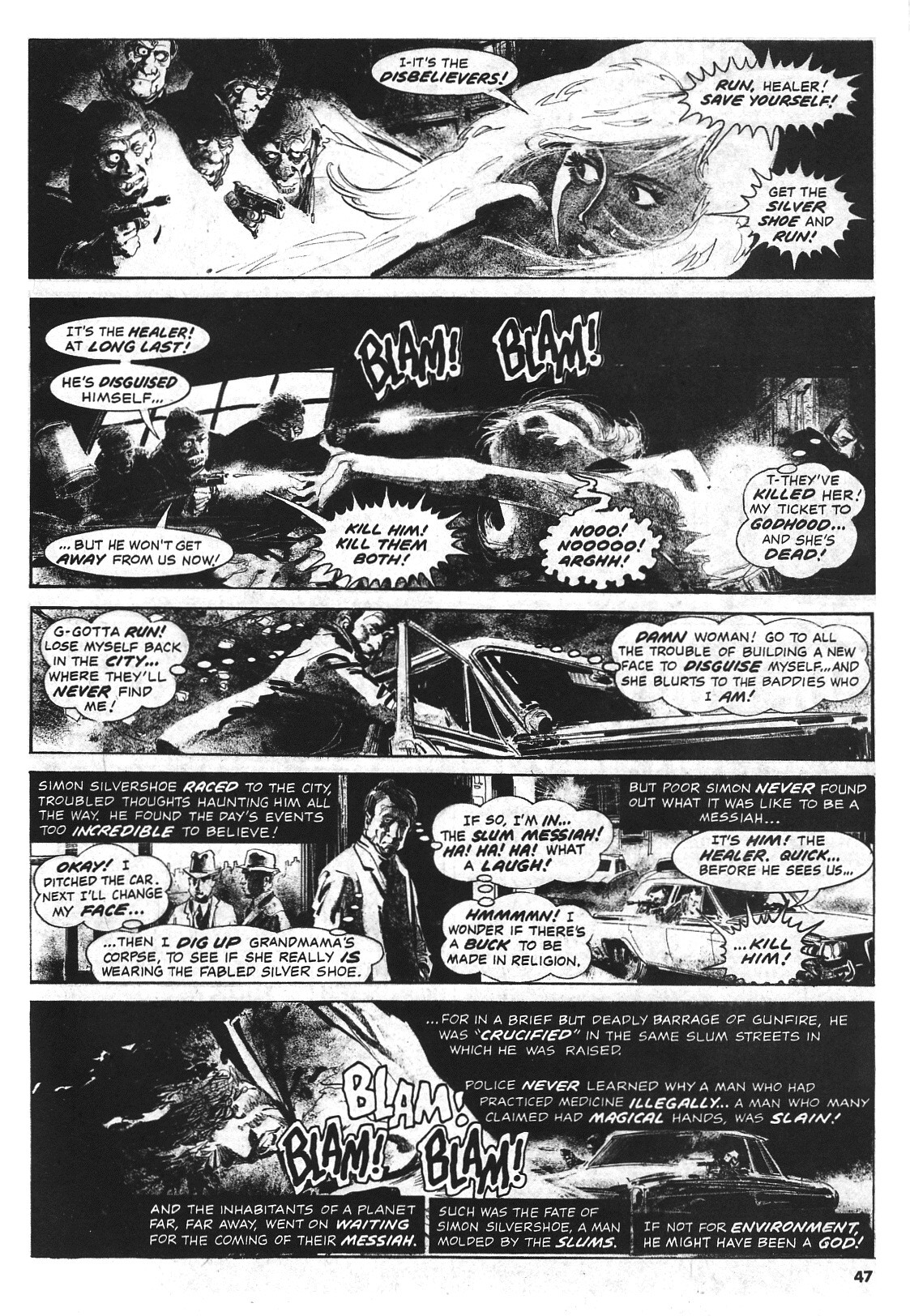 Read online Vampirella (1969) comic -  Issue #48 - 47