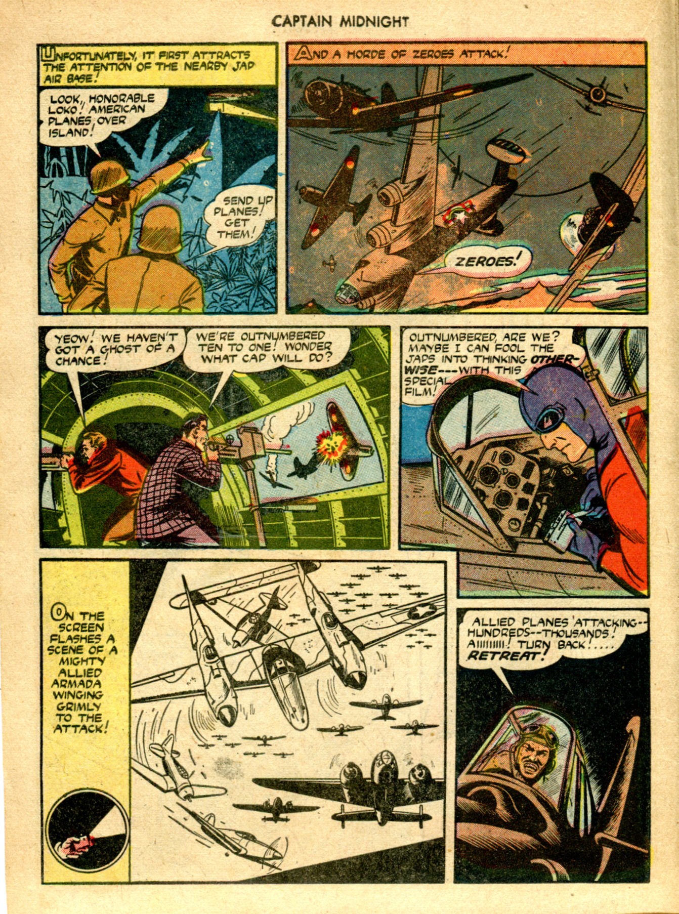 Read online Captain Midnight (1942) comic -  Issue #18 - 18