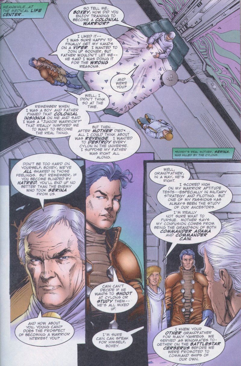 Read online Battlestar Galactica (1995) comic -  Issue #3 - 5