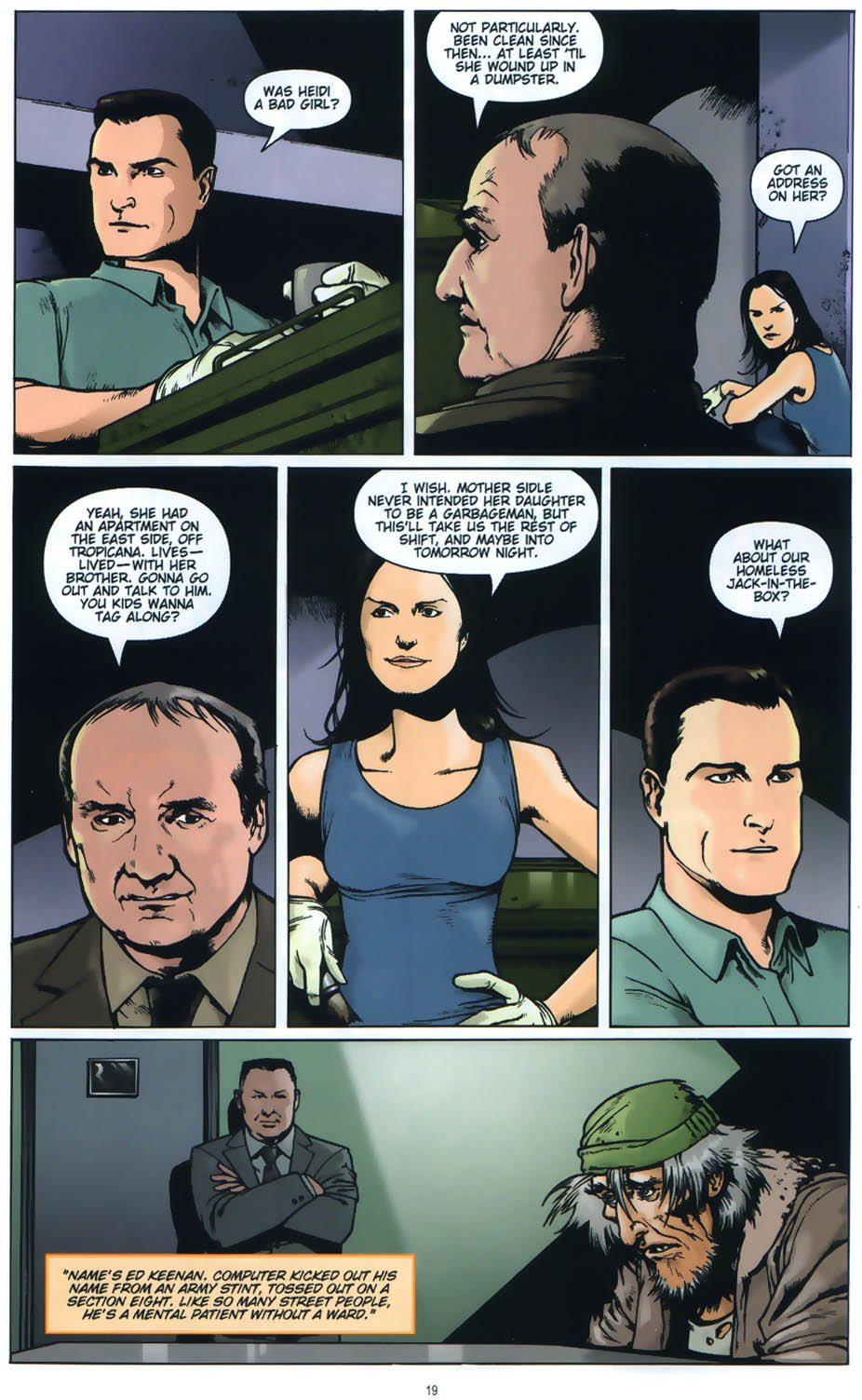 Read online CSI: Crime Scene Investigation comic -  Issue #1 - 22