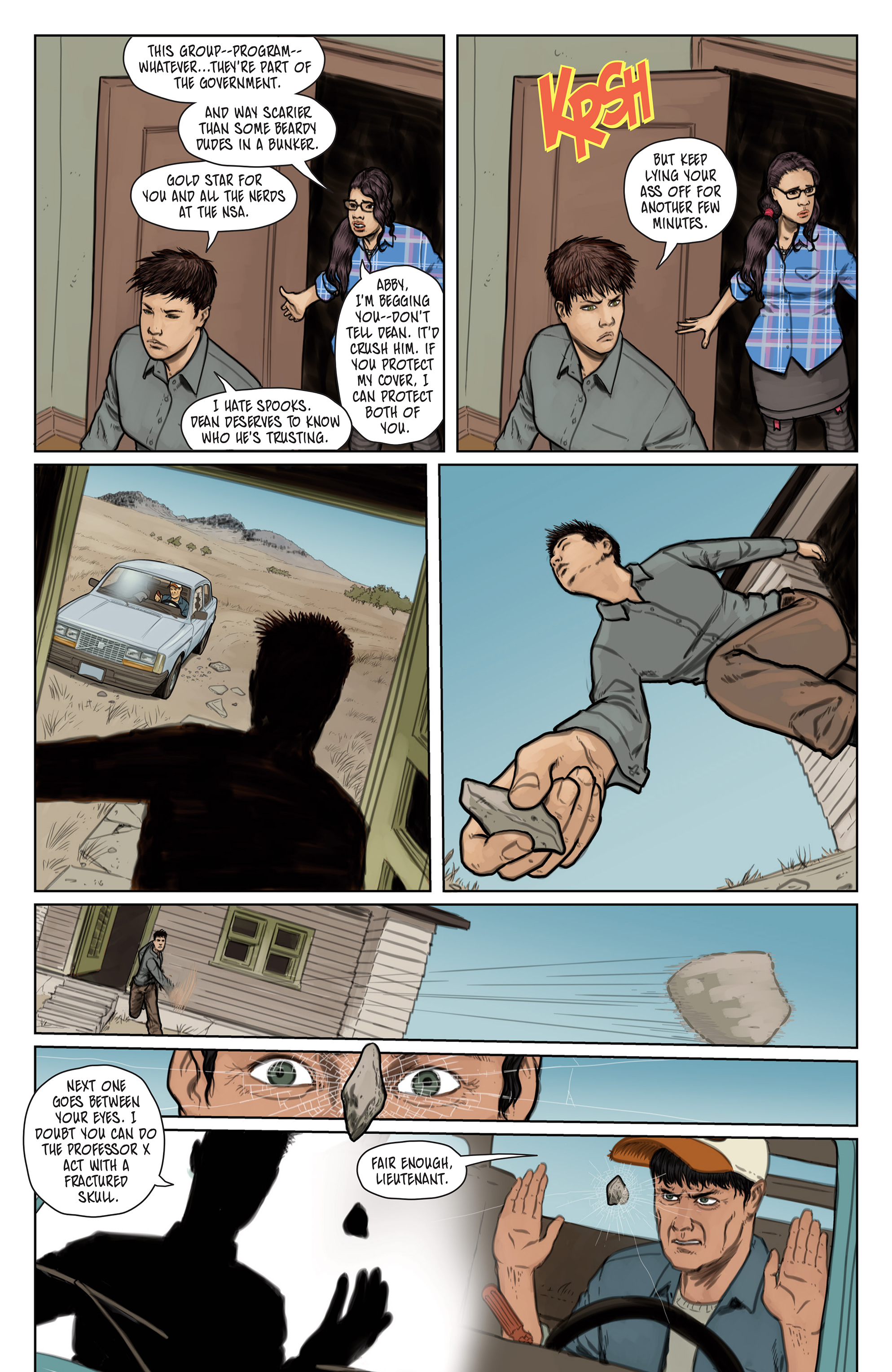 Read online Throwaways comic -  Issue #5 - 13