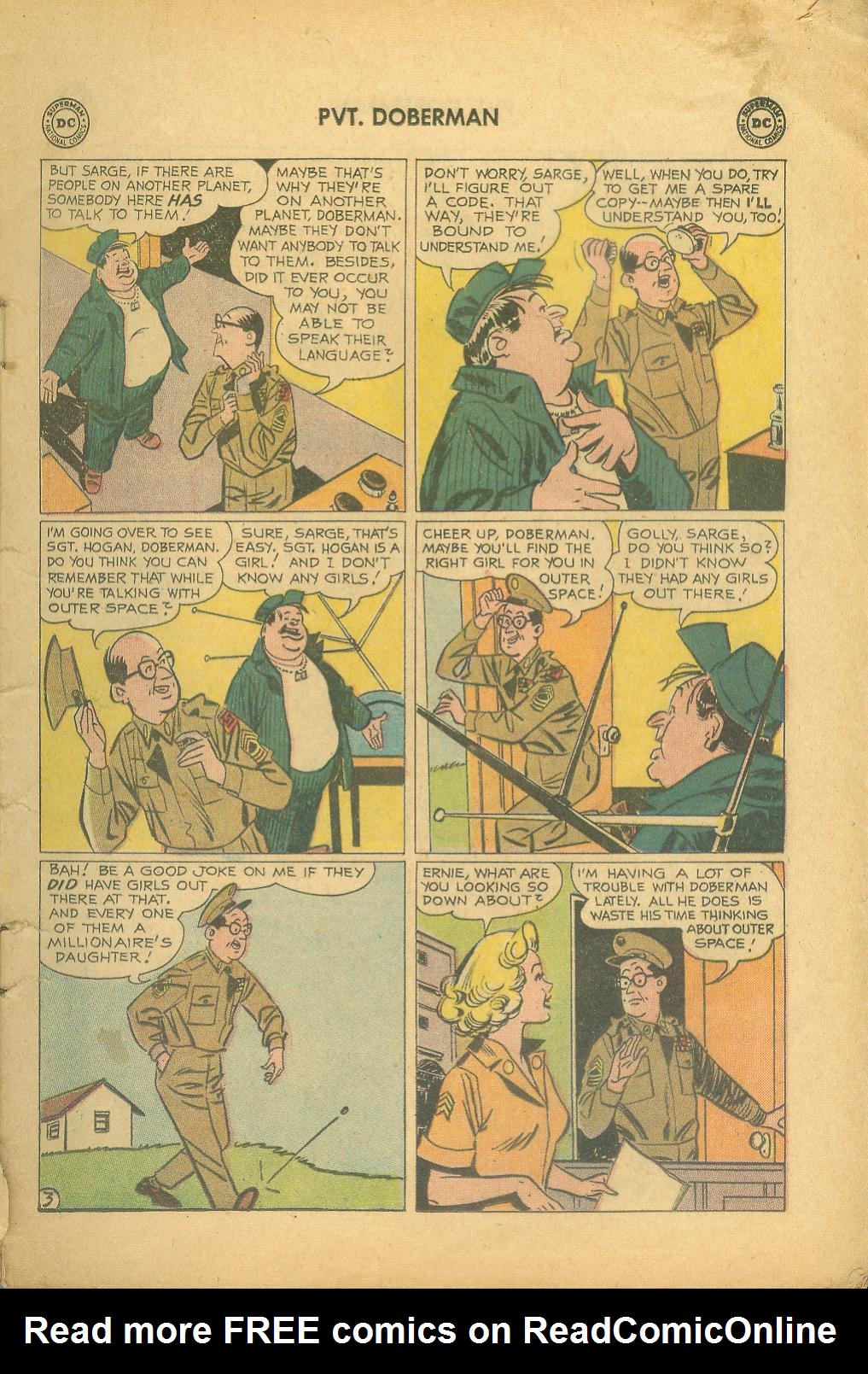 Read online Sgt. Bilko's Pvt. Doberman comic -  Issue #10 - 5