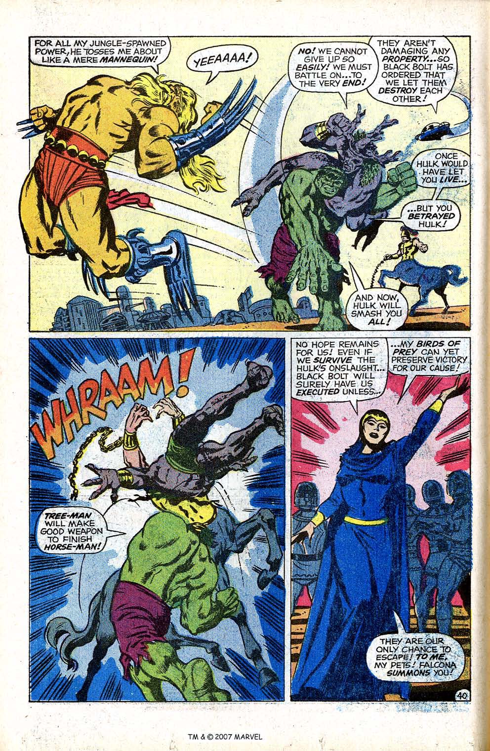 Read online The Incredible Hulk Annual comic -  Issue #1 - 50