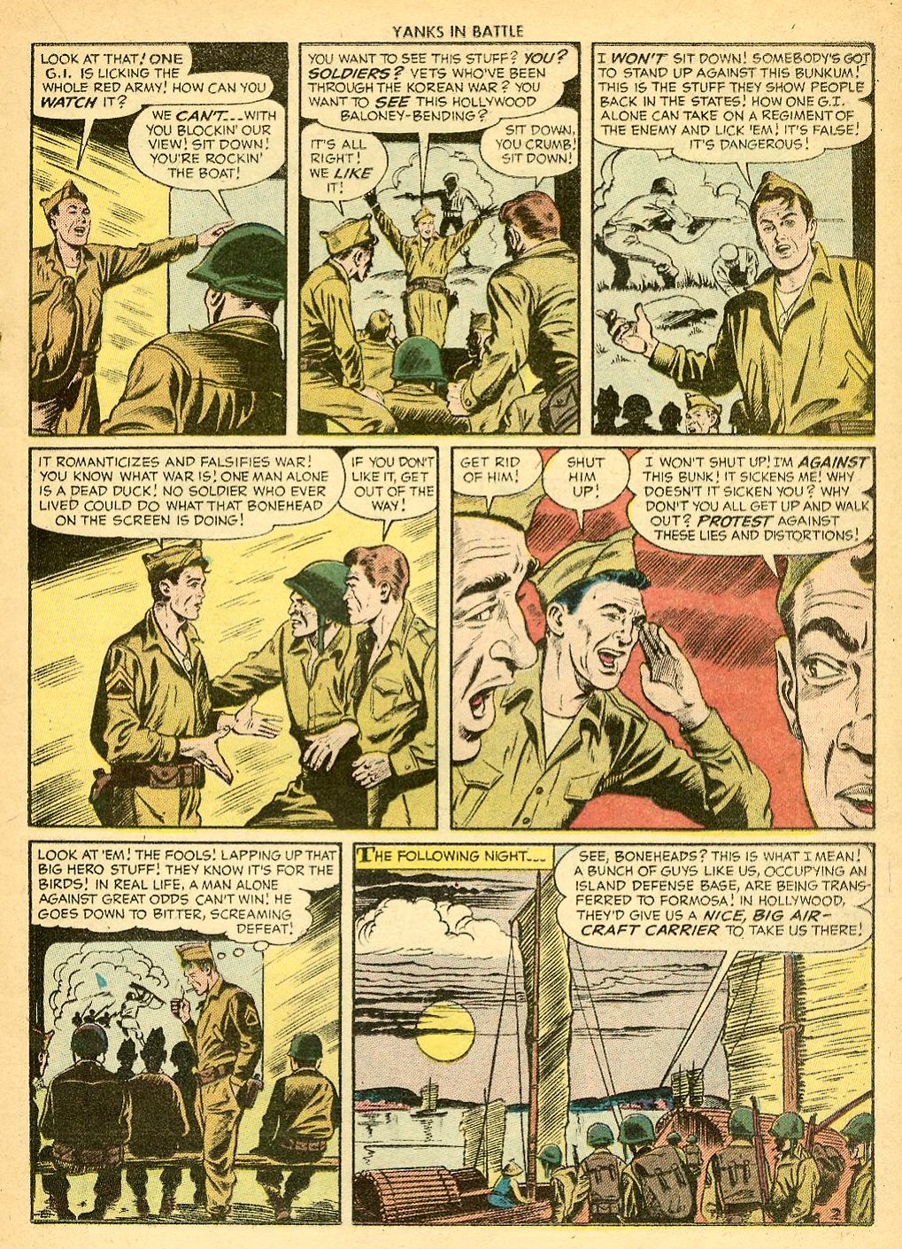 Read online Yanks In Battle comic -  Issue #2 - 19