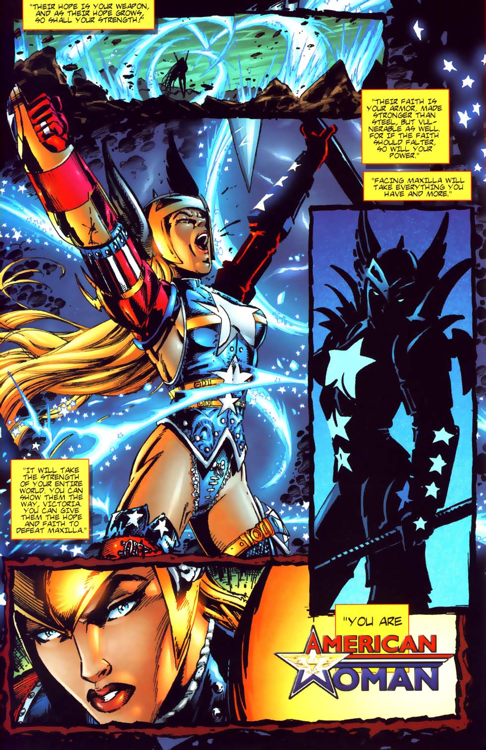 Read online American Woman comic -  Issue #1 - 17