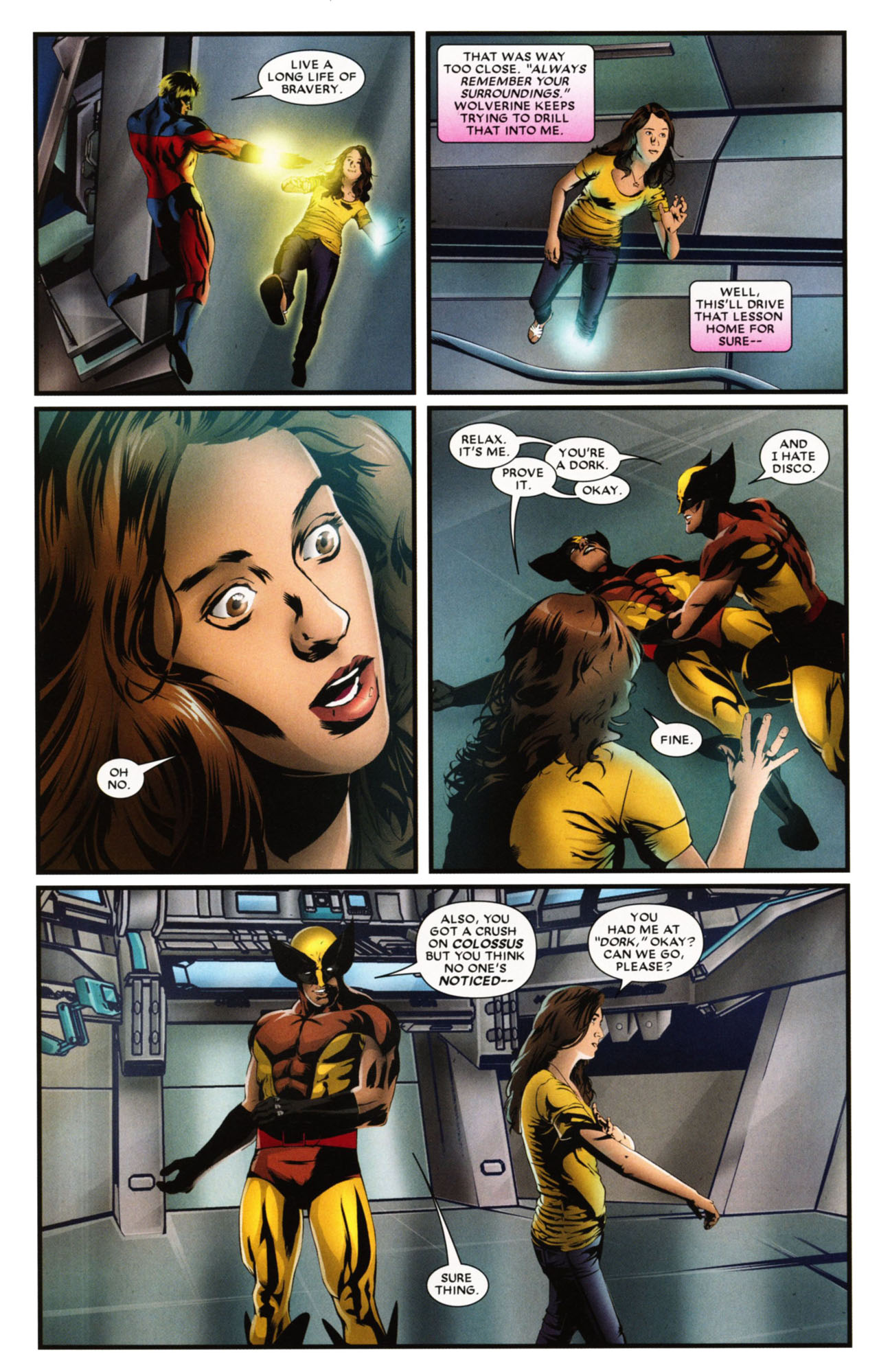 Read online Wolverine: First Class comic -  Issue #20 - 21