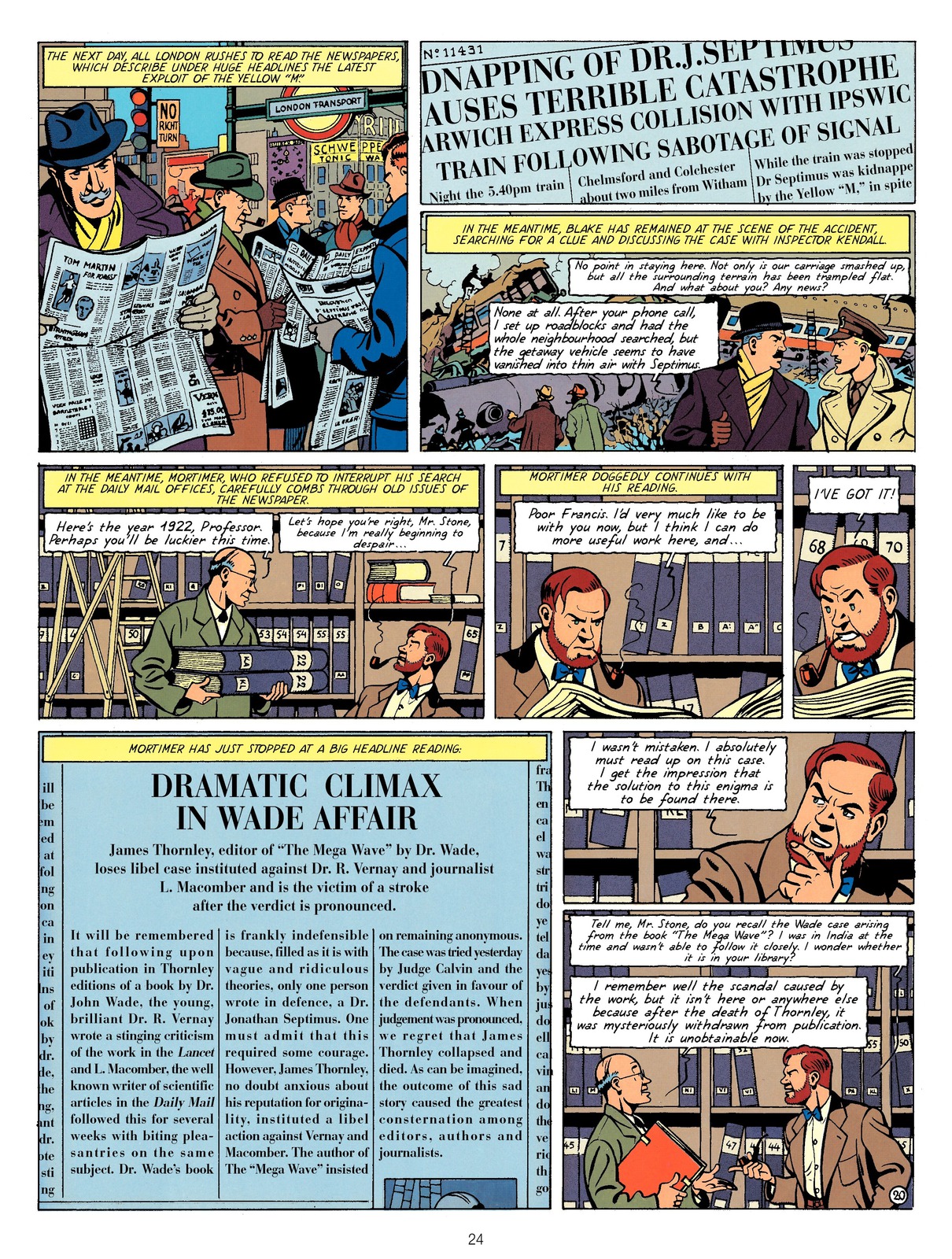 Read online Blake & Mortimer comic -  Issue #1 - 26