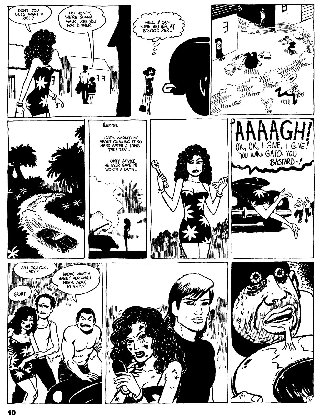 Read online Love and Rockets (1982) comic -  Issue #23 - 12