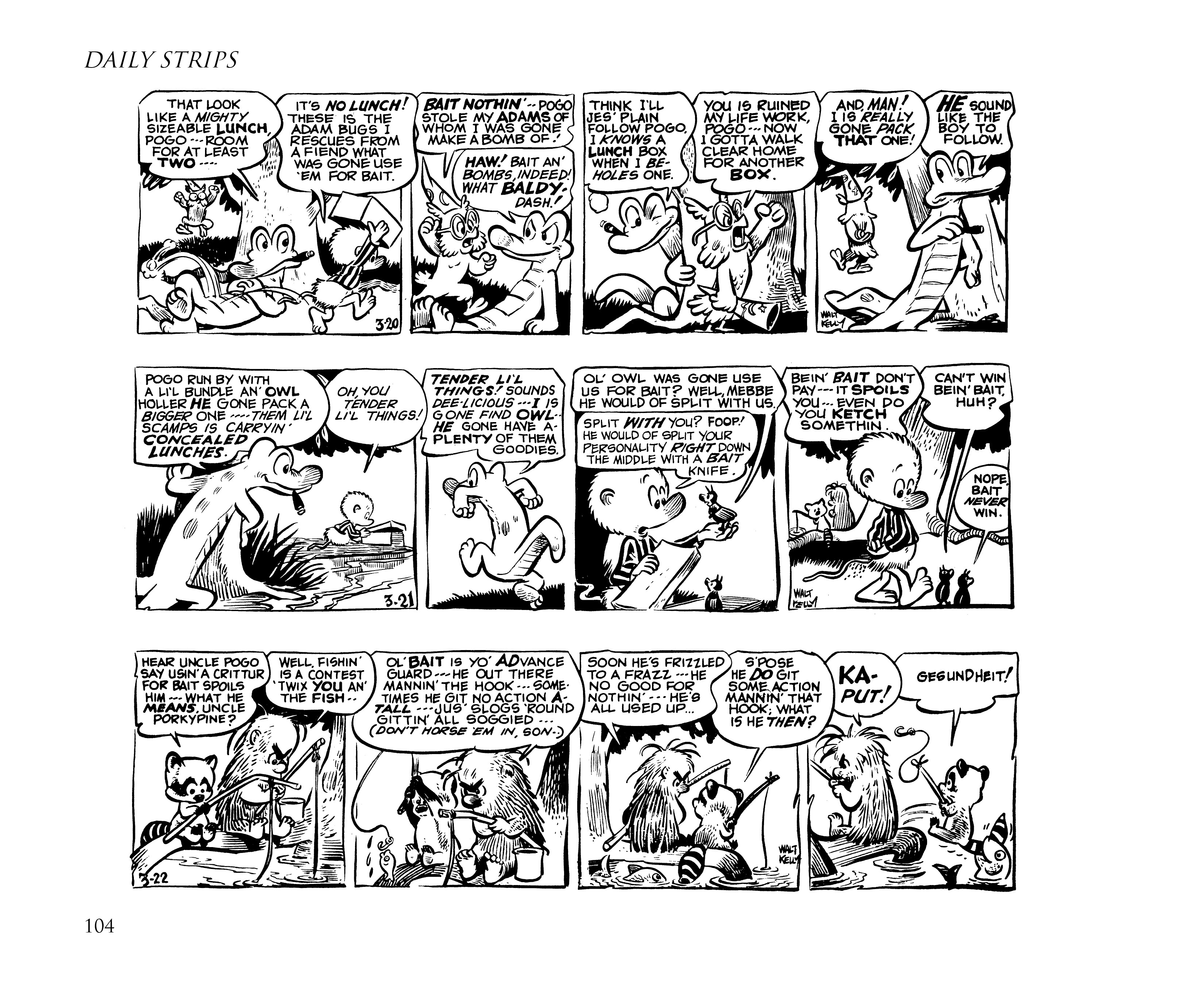 Read online Pogo by Walt Kelly: The Complete Syndicated Comic Strips comic -  Issue # TPB 1 (Part 2) - 22