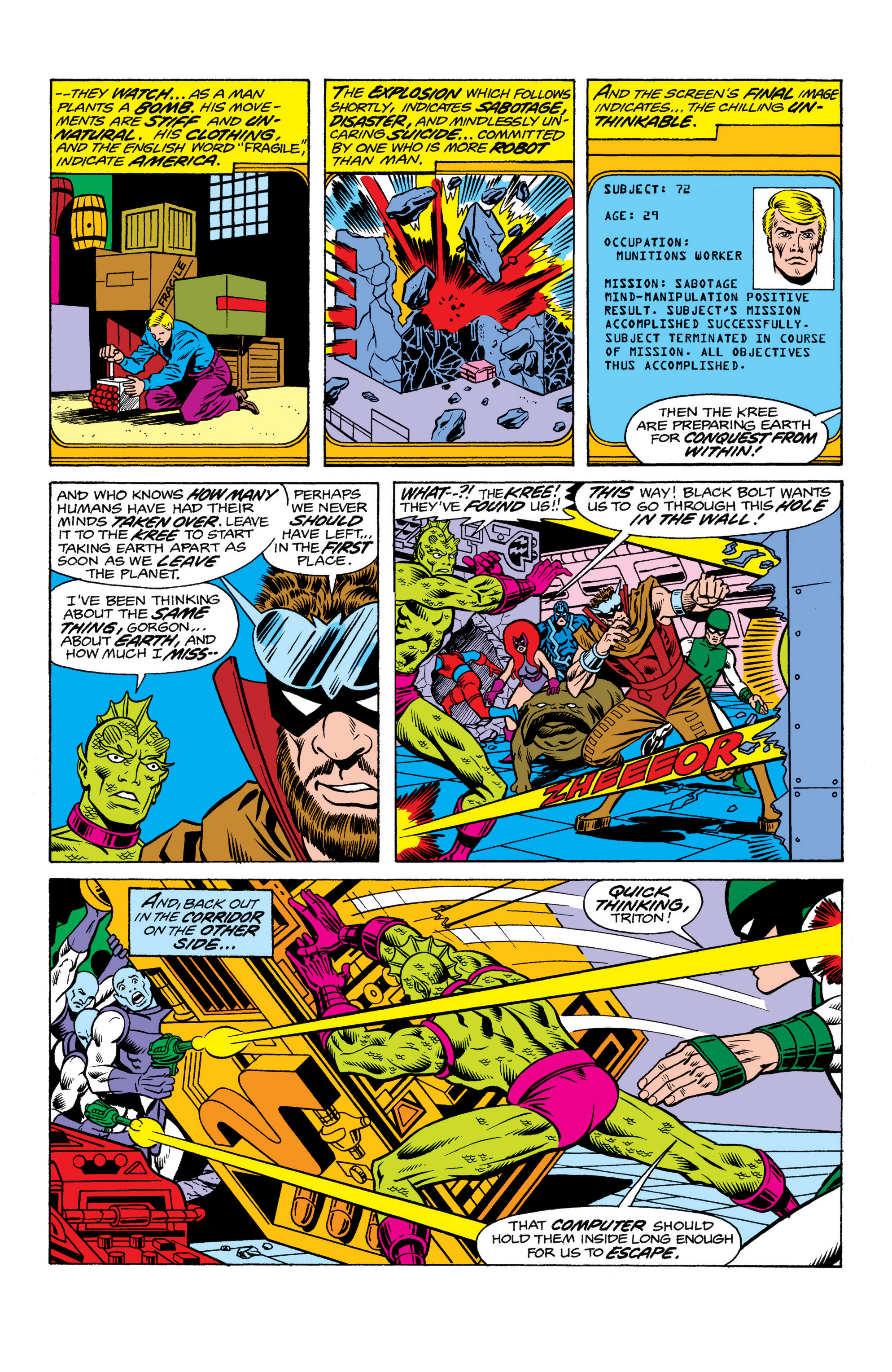 Read online Marvel Masterworks: The Inhumans comic -  Issue # TPB 2 (Part 2) - 69