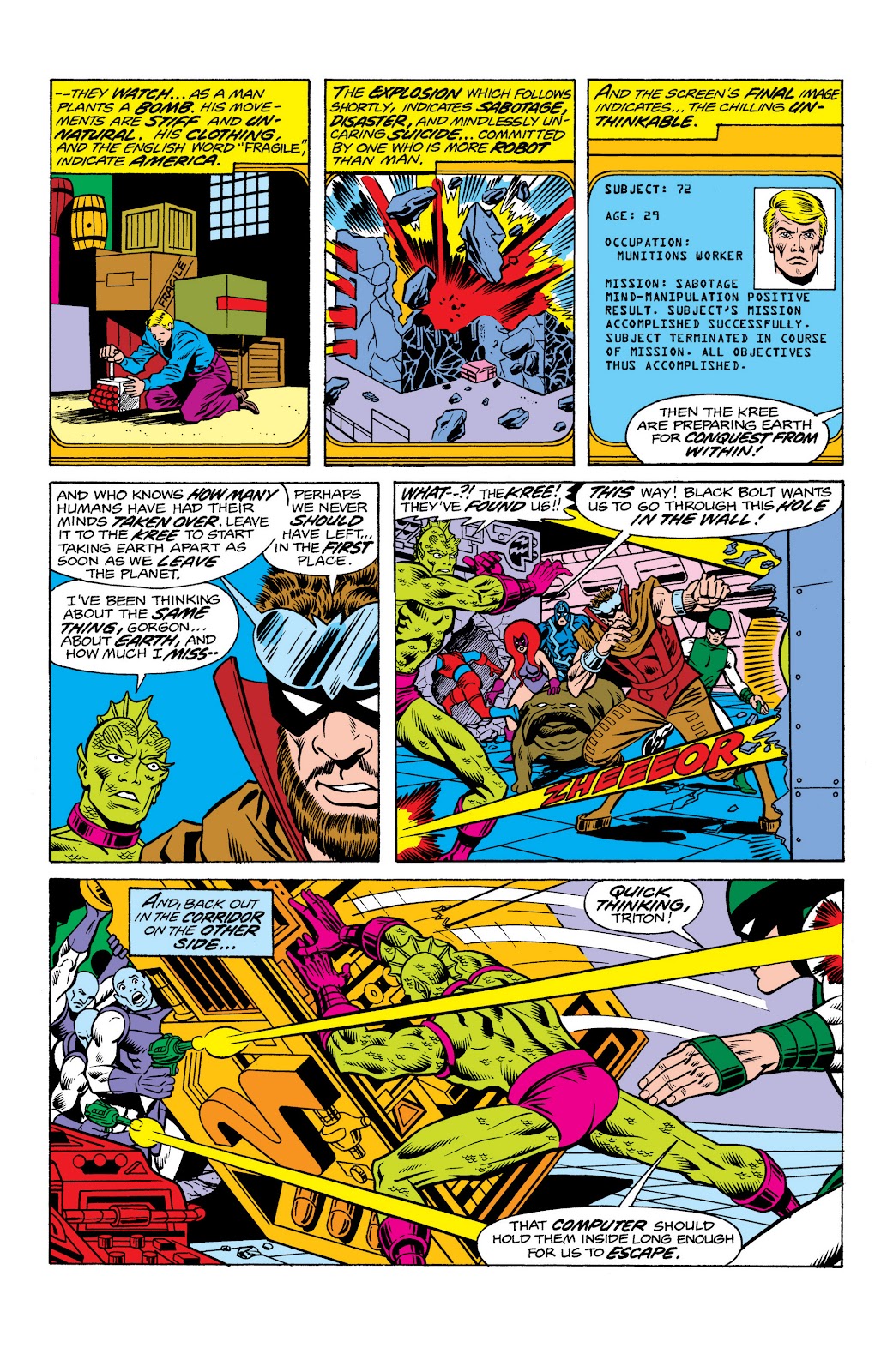 Marvel Masterworks: The Inhumans issue TPB 2 (Part 2) - Page 69