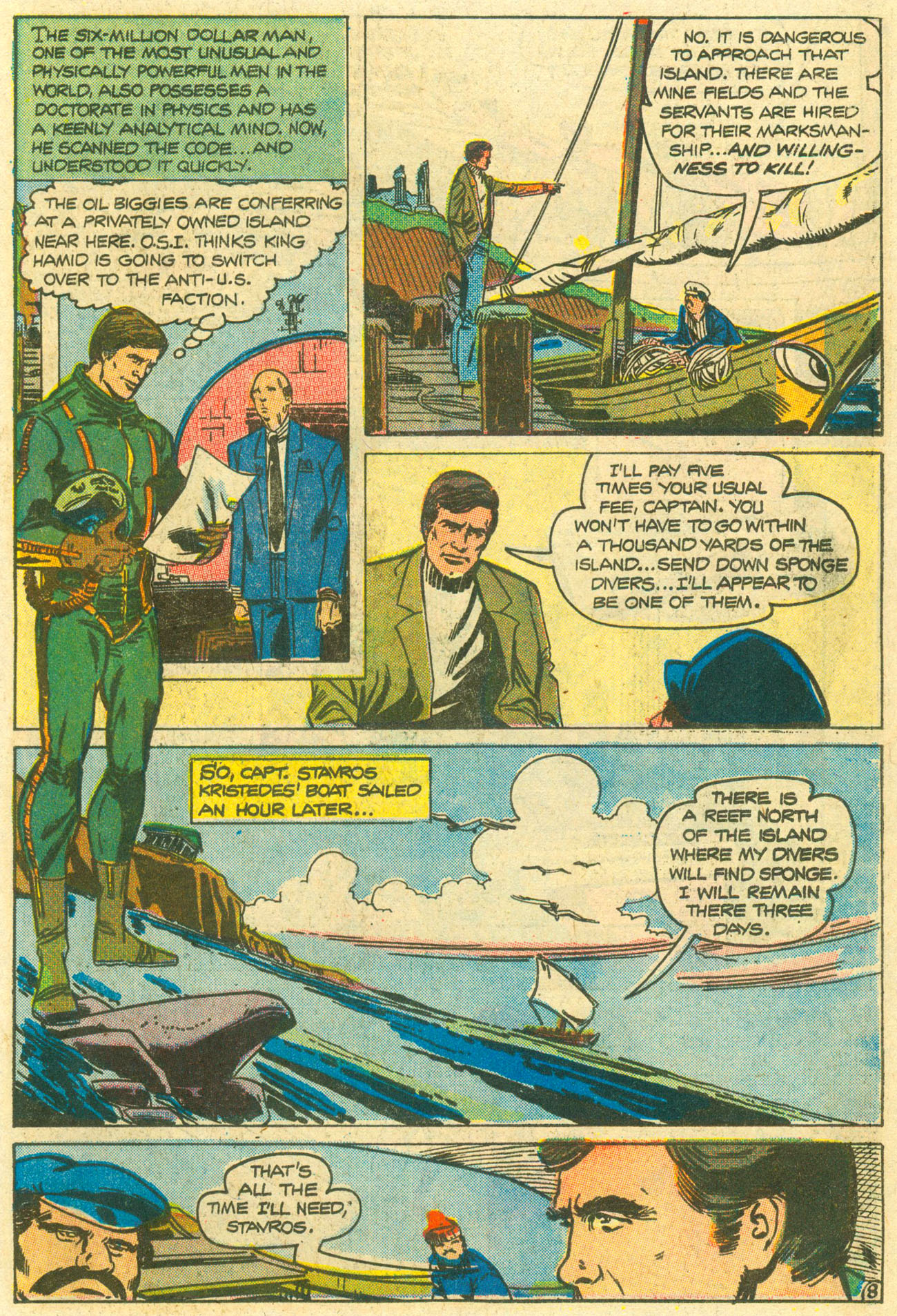 Read online The Six Million Dollar Man [comic] comic -  Issue #4 - 11