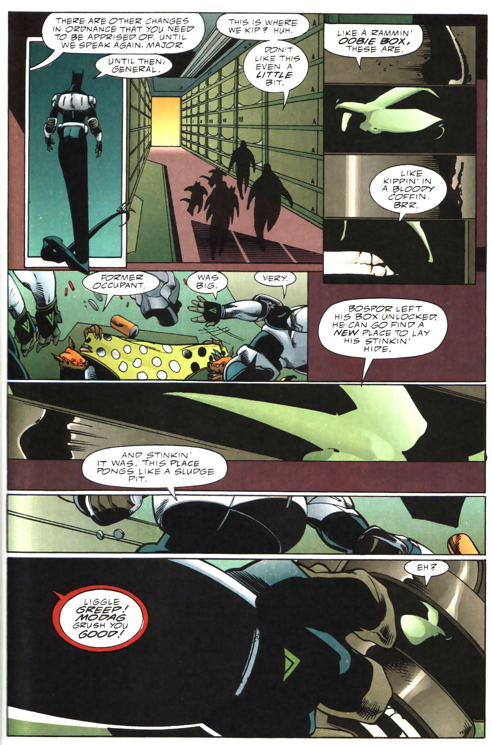 Read online Alien Legion: On the Edge comic -  Issue #3 - 29