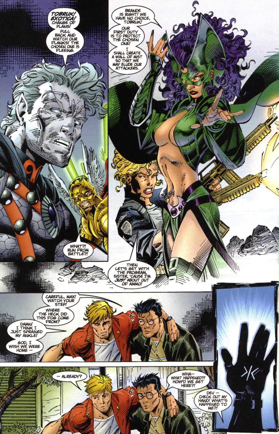 Read online Divine Right comic -  Issue #3 - 17