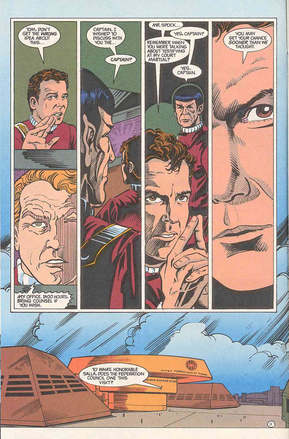 Read online Star Trek (1989) comic -  Issue #4 - 13