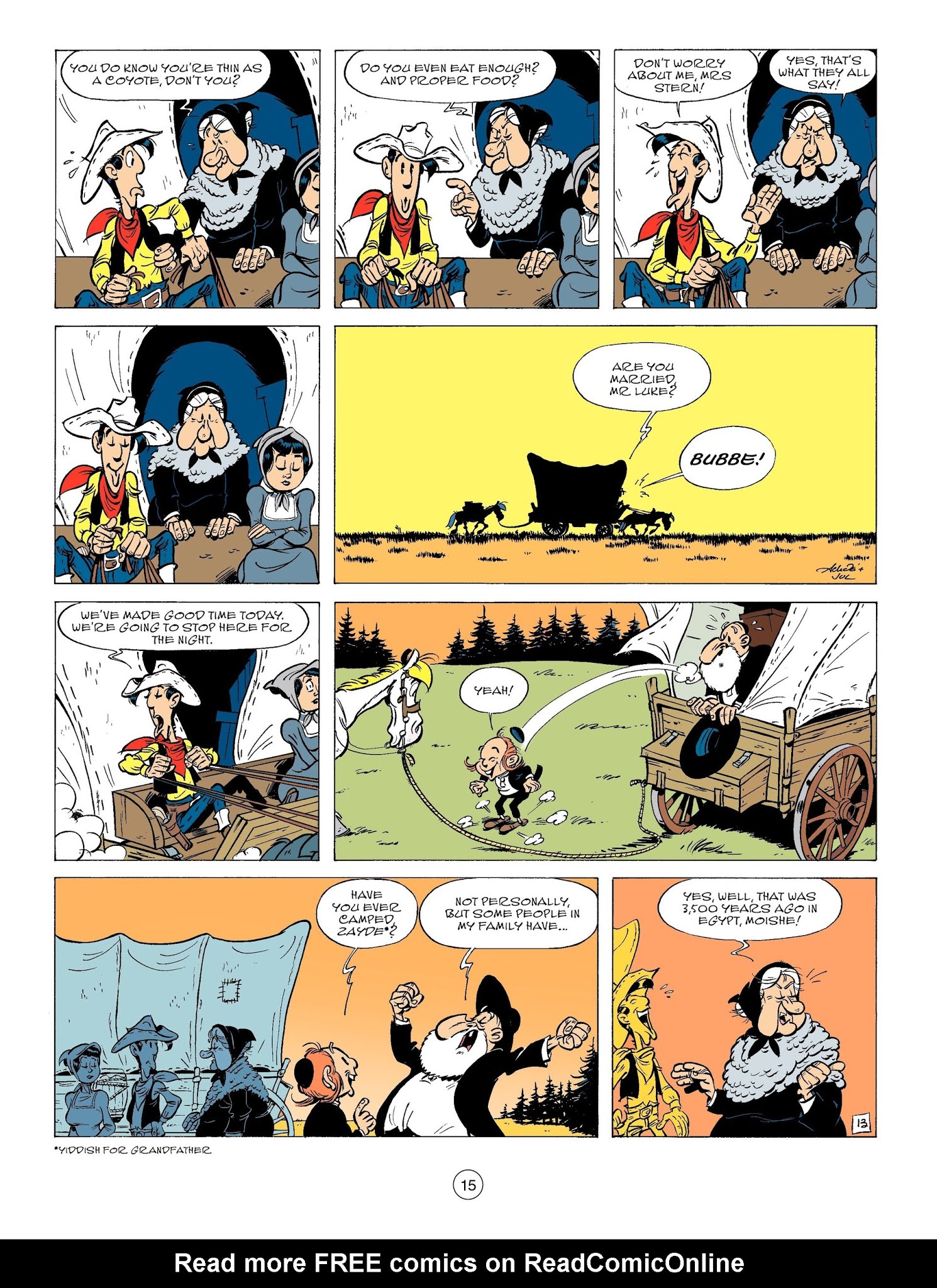Read online A Lucky Luke Adventure comic -  Issue #66 - 17