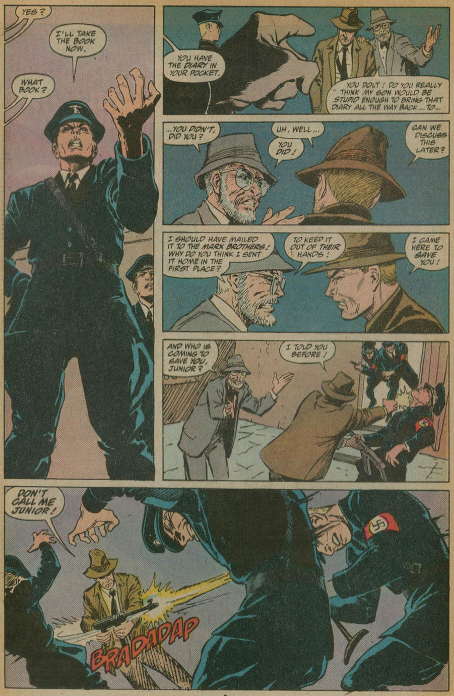 Read online Indiana Jones and the Last Crusade comic -  Issue #3 - 3