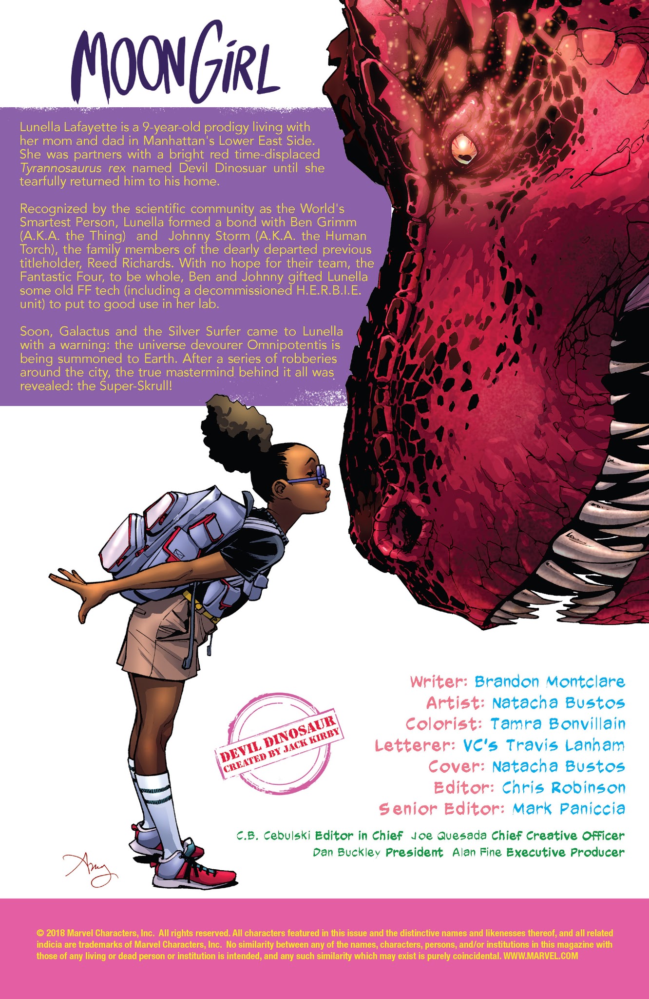 Read online Moon Girl And Devil Dinosaur comic -  Issue #28 - 2