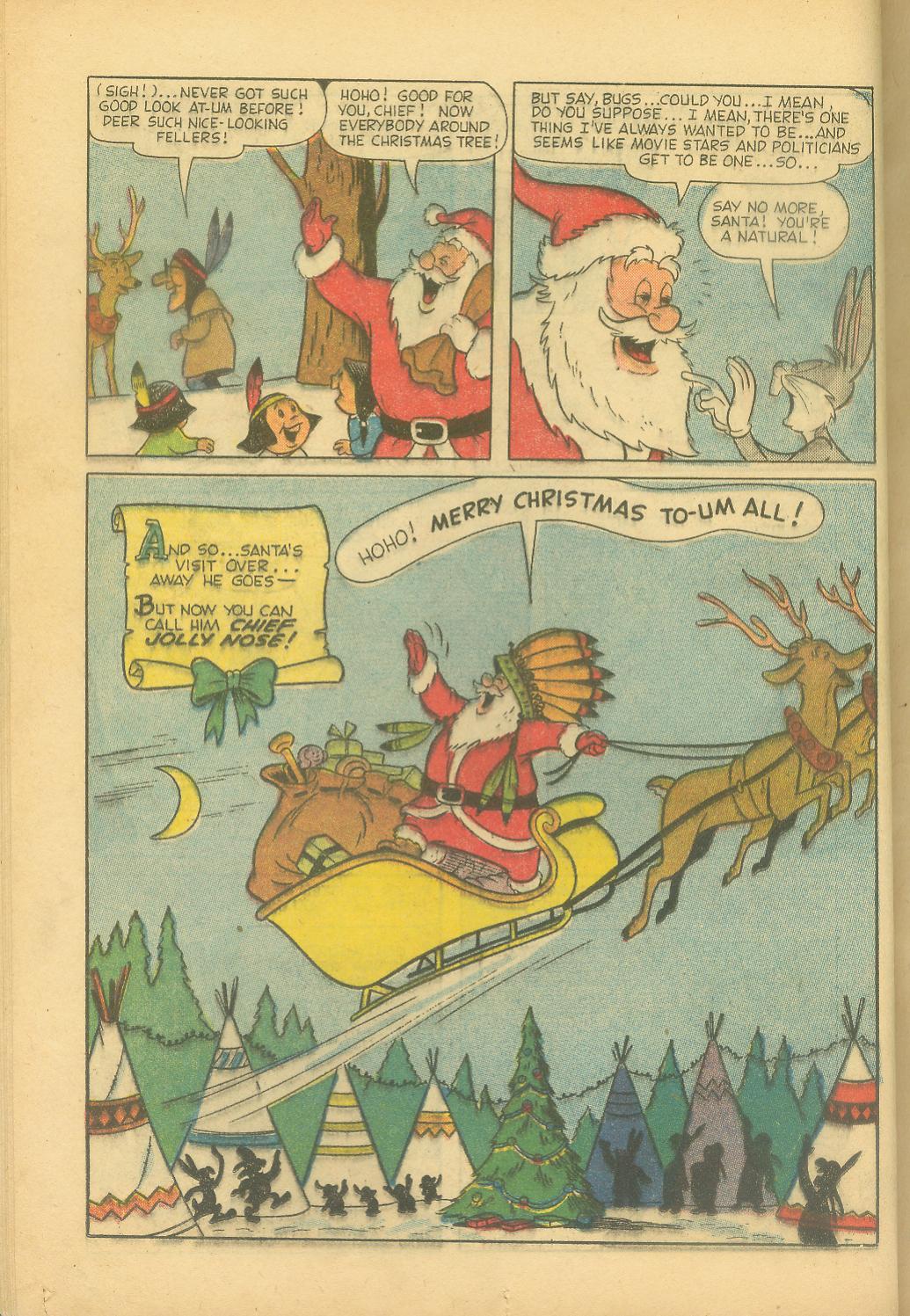 Read online Bugs Bunny's Christmas Funnies comic -  Issue # TPB 8 - 22