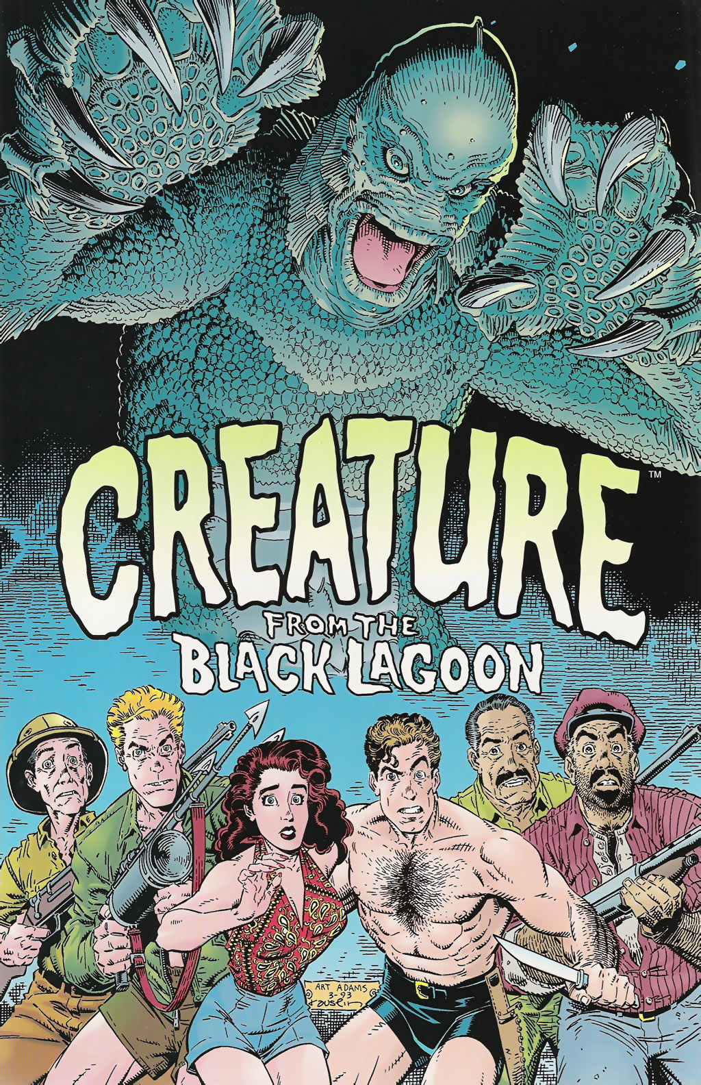 Read online Art Adams' Creature Features comic -  Issue # TPB - 105