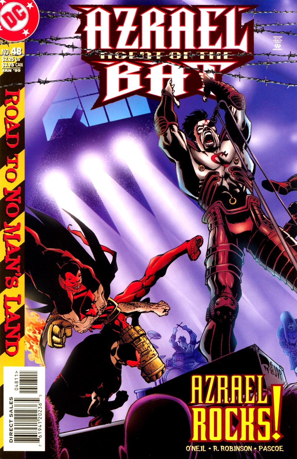 Read online Azrael: Agent of the Bat comic -  Issue #48 - 1