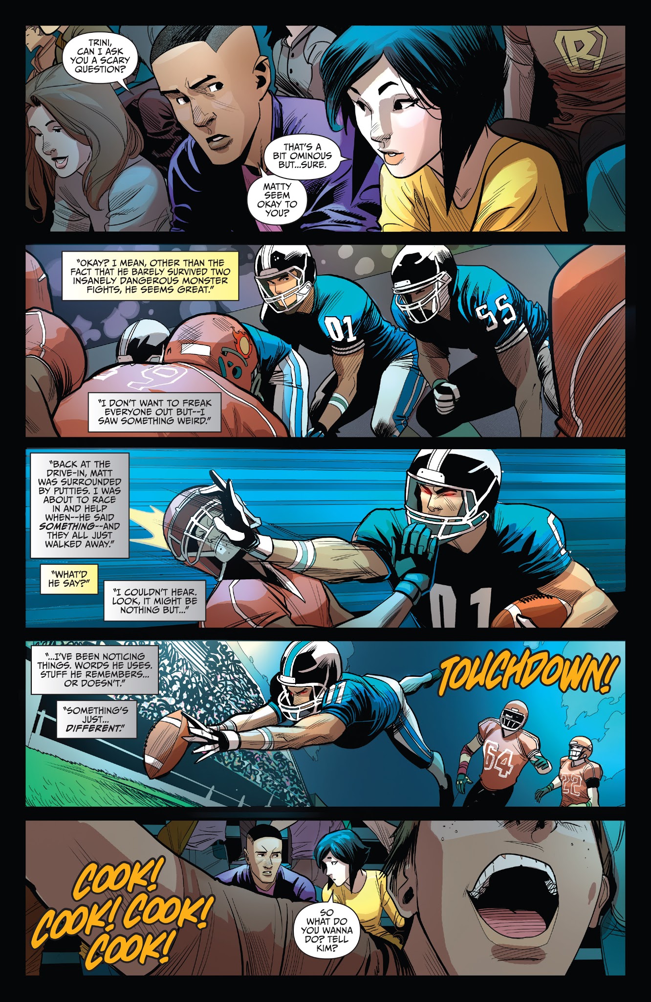 Read online Saban's Go Go Power Rangers comic -  Issue #6 - 21