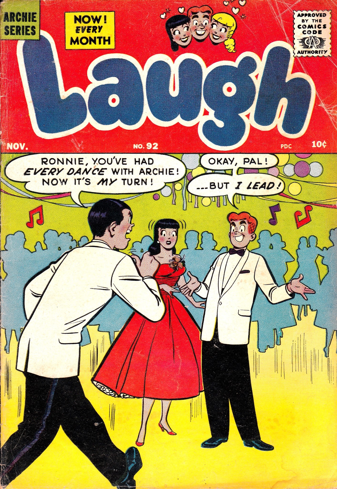 Read online Laugh (Comics) comic -  Issue #92 - 1