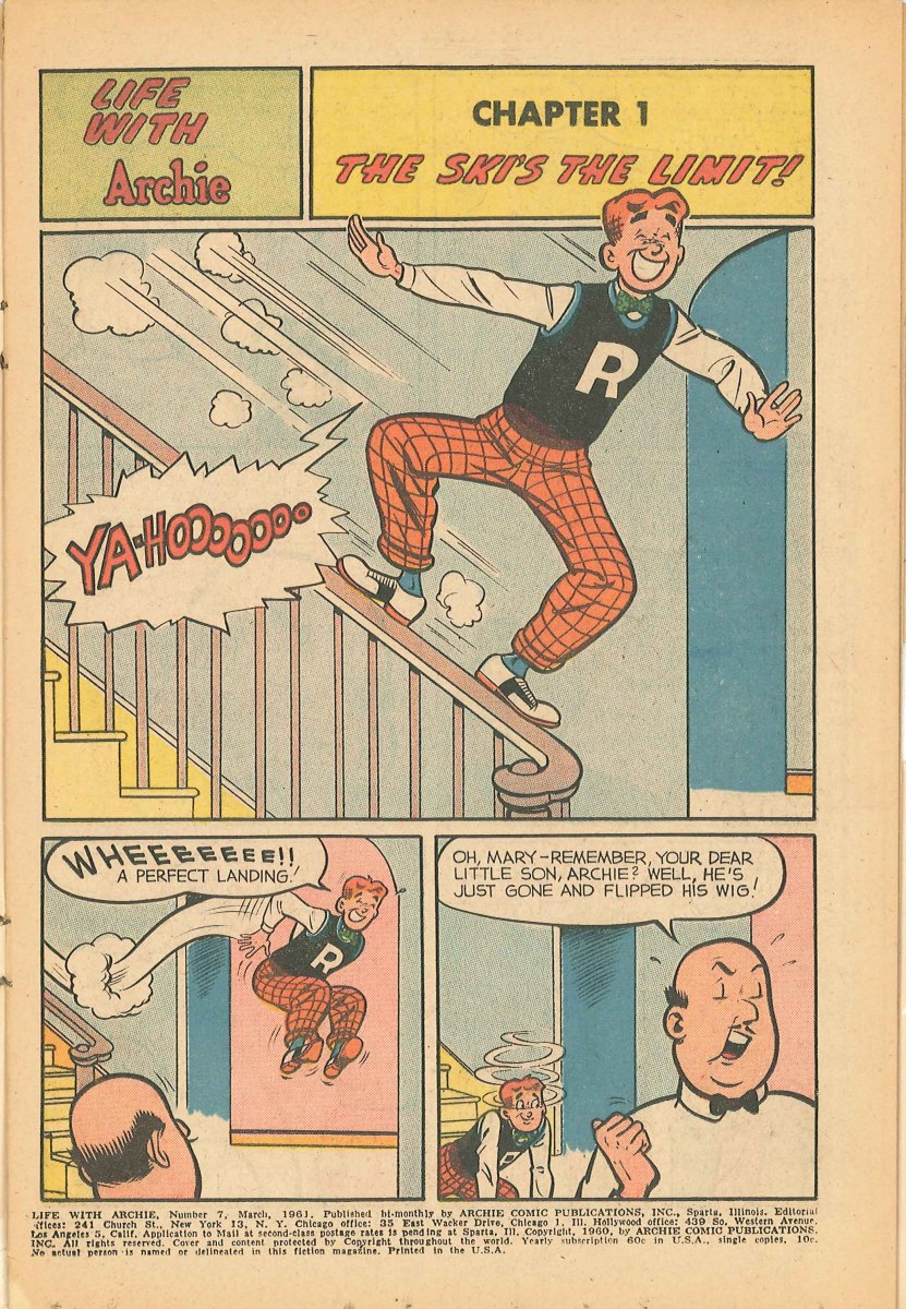 Read online Life With Archie (1958) comic -  Issue #7 - 3