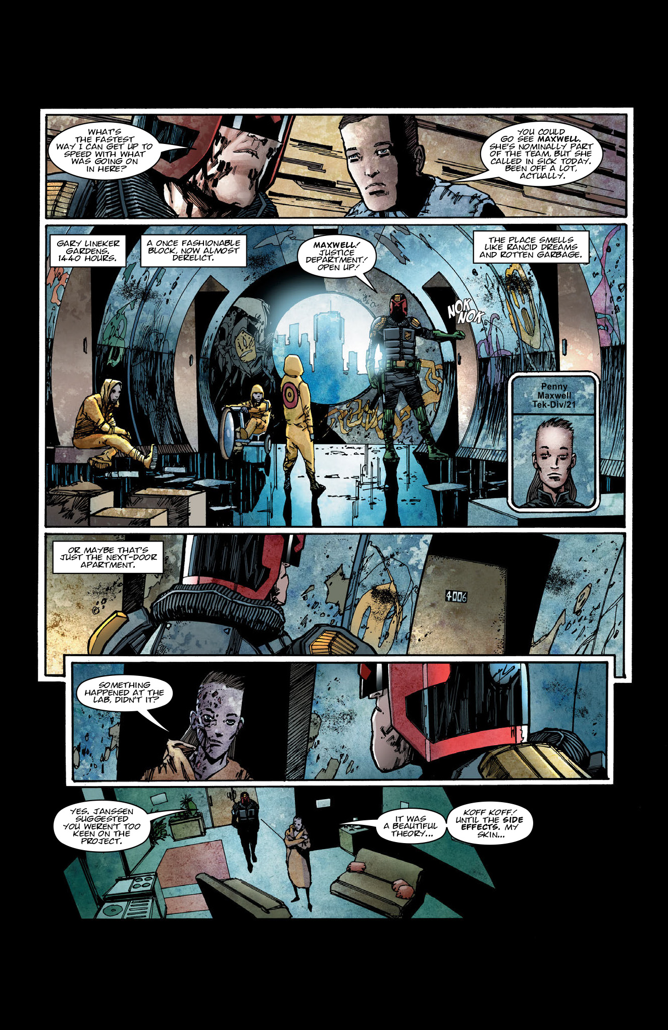 Read online Dredd: Final Judgement comic -  Issue #1 - 16