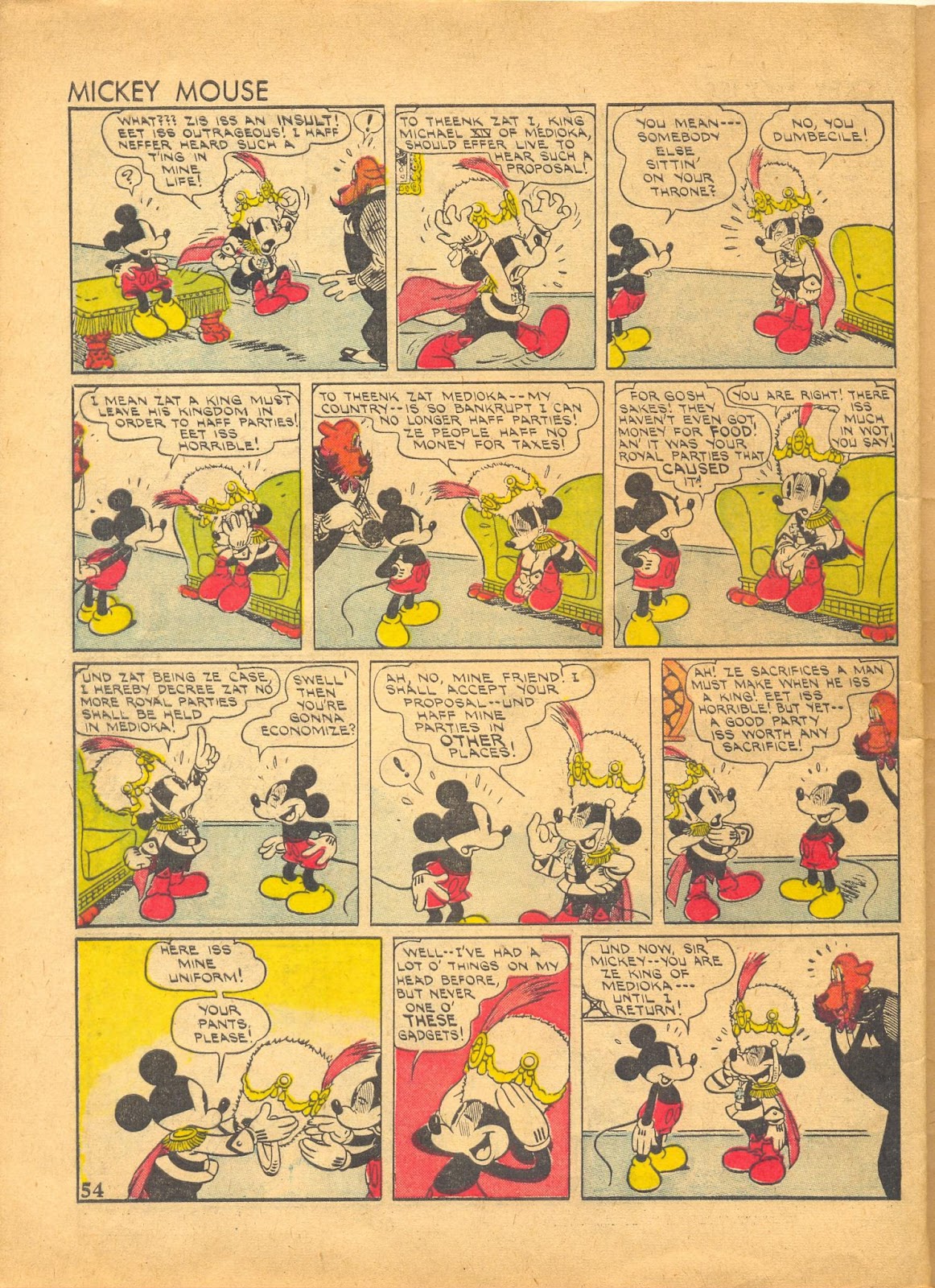 Walt Disney's Comics and Stories issue 6 - Page 56