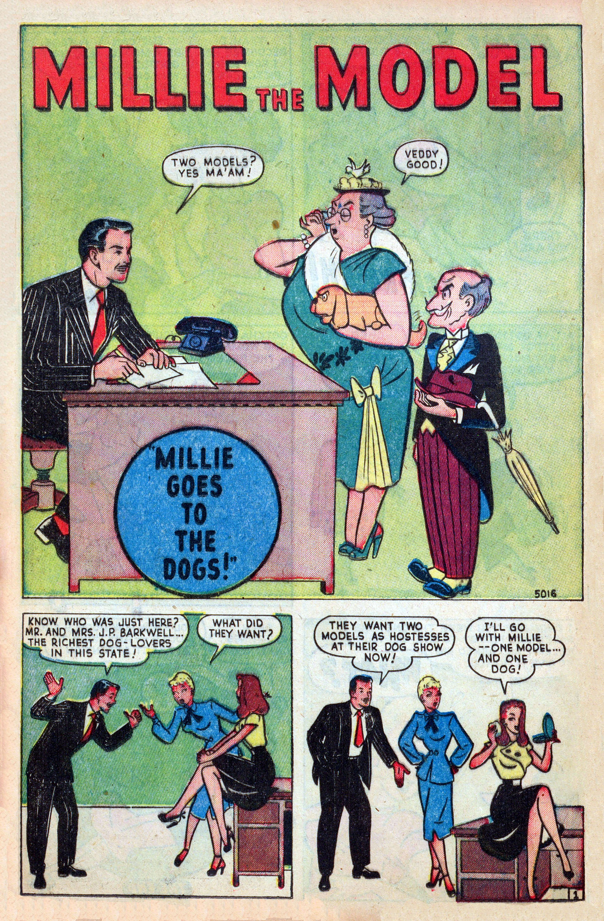 Read online Millie the Model comic -  Issue #17 - 16