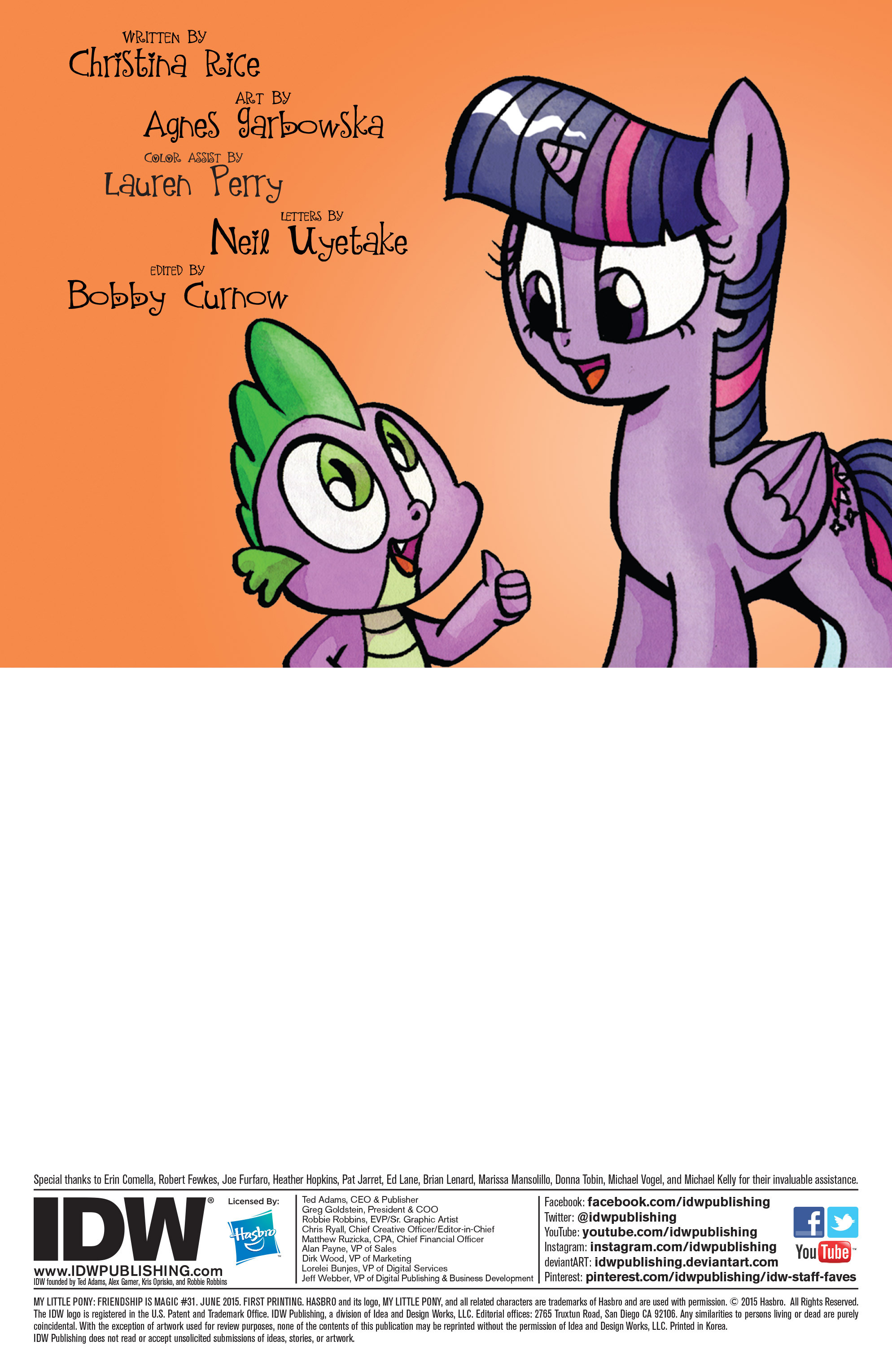 Read online My Little Pony: Friendship is Magic comic -  Issue #31 - 2