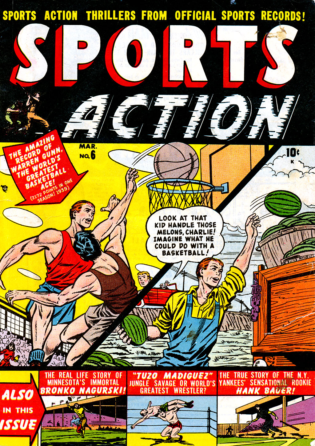Read online Sports Action comic -  Issue #6 - 1