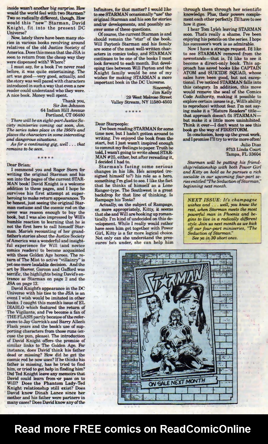 Starman (1988) Issue #29 #29 - English 25