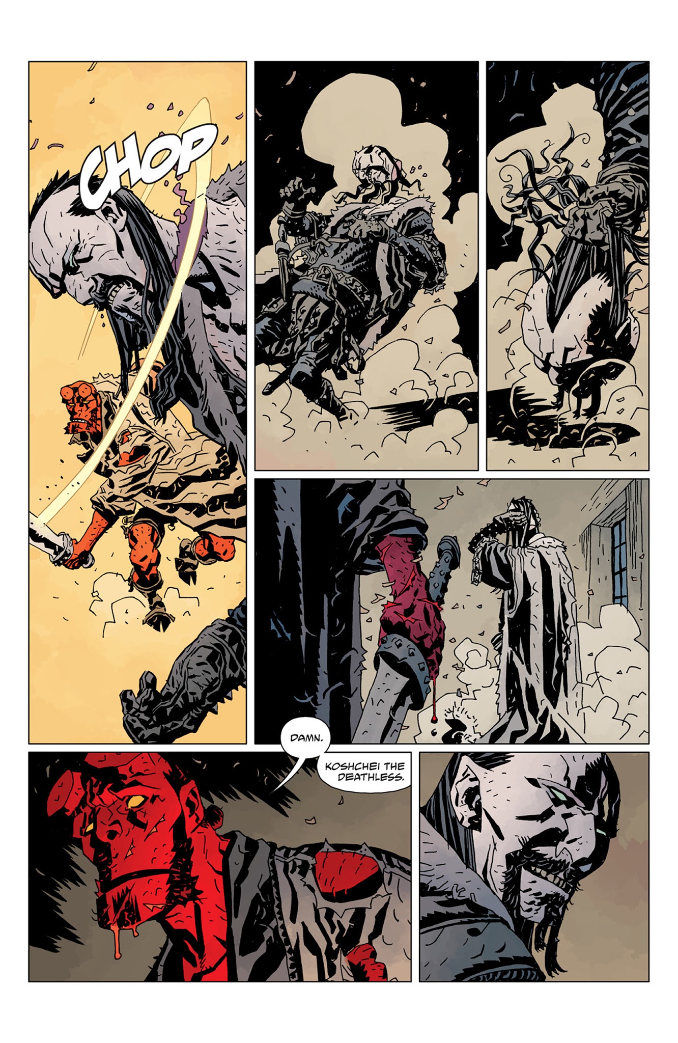 Read online Hellboy: Darkness Calls comic -  Issue # TPB - 100