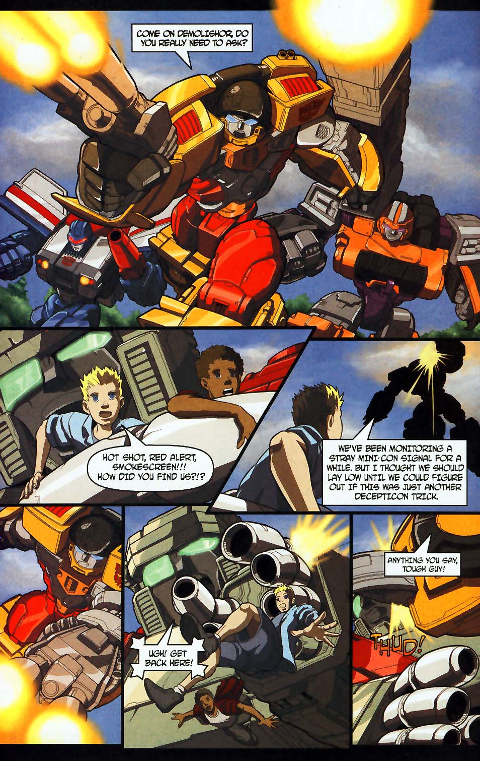 Read online Transformers Armada: Free Comic Book Day Edition comic -  Issue # Full - 10