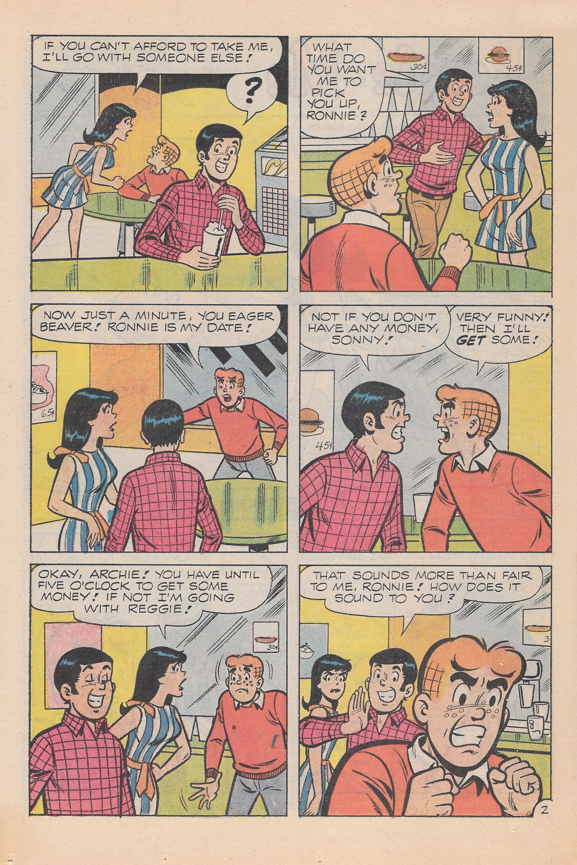 Read online Reggie and Me (1966) comic -  Issue #41 - 14