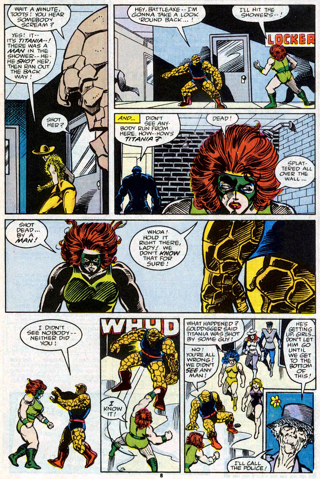 Read online The Thing comic -  Issue #33 - 9
