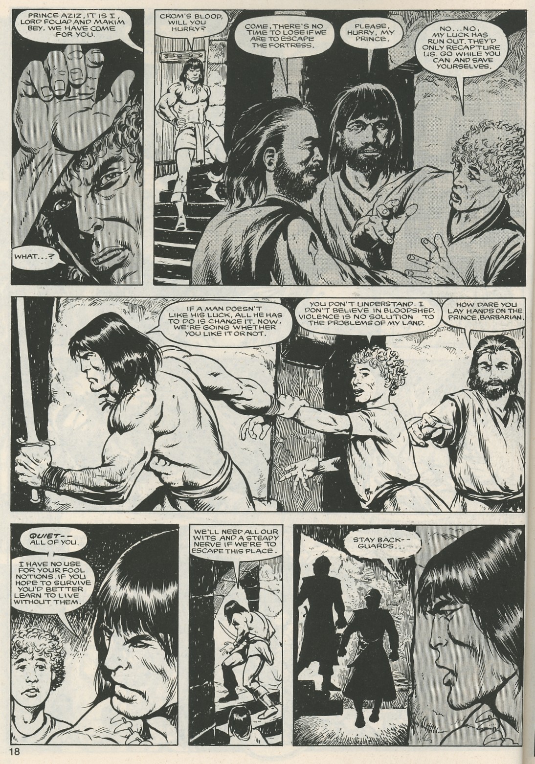 The Savage Sword Of Conan issue 124 - Page 18