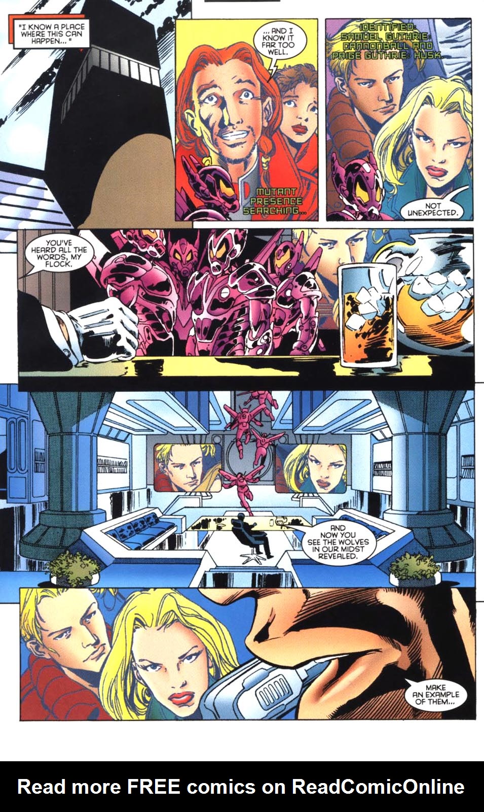 Read online X-Men Annual comic -  Issue #19 - 16