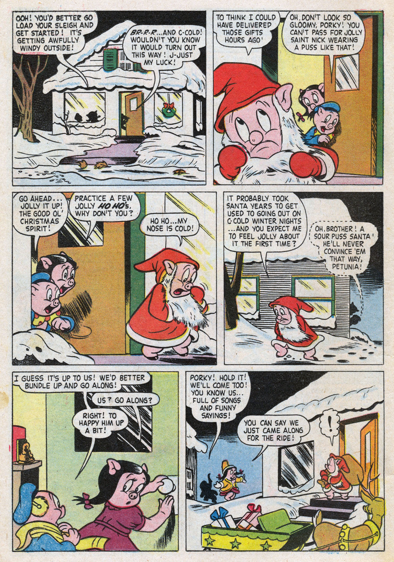 Read online Bugs Bunny's Christmas Funnies comic -  Issue # TPB 9 - 26
