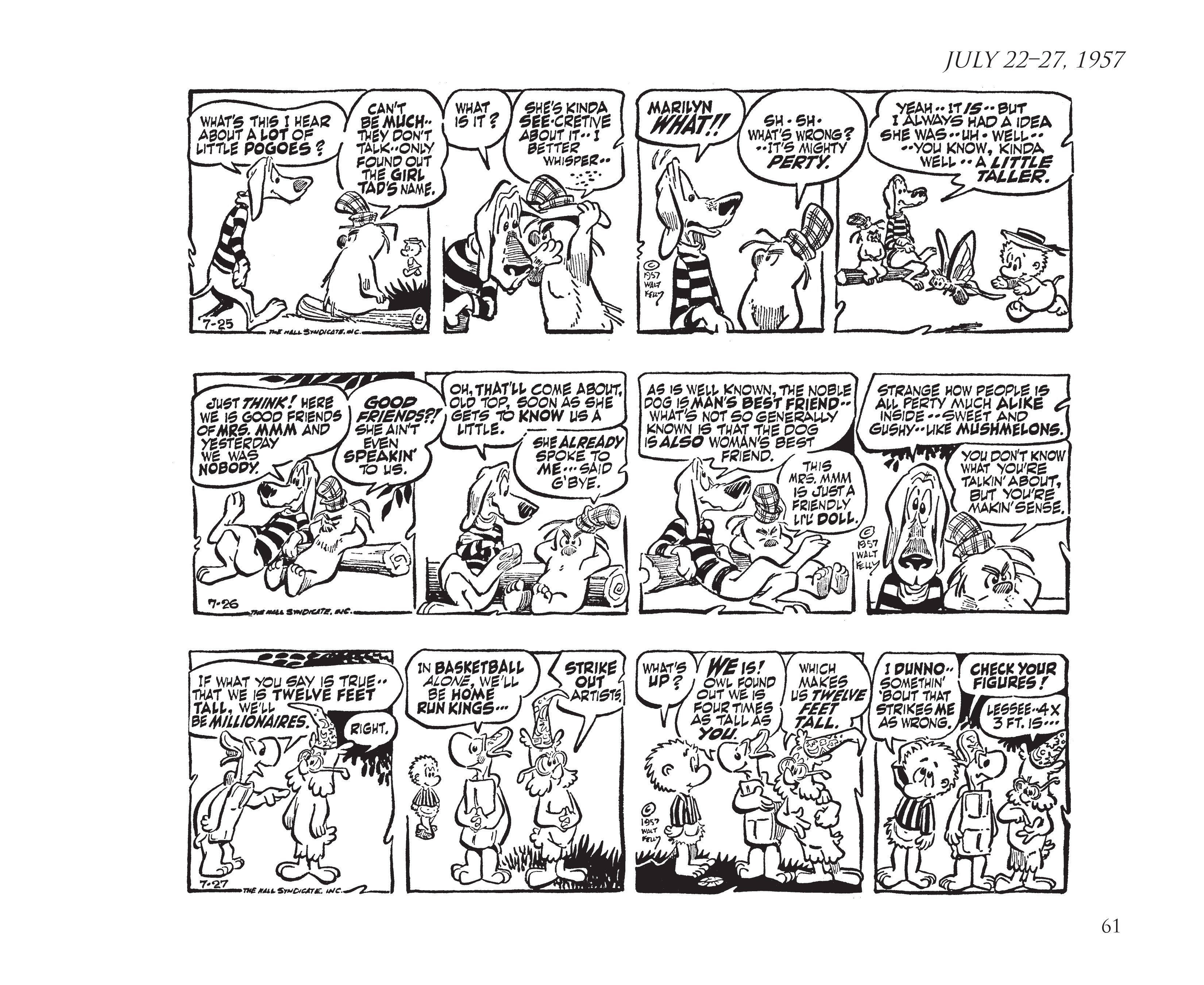 Read online Pogo by Walt Kelly: The Complete Syndicated Comic Strips comic -  Issue # TPB 5 (Part 1) - 70