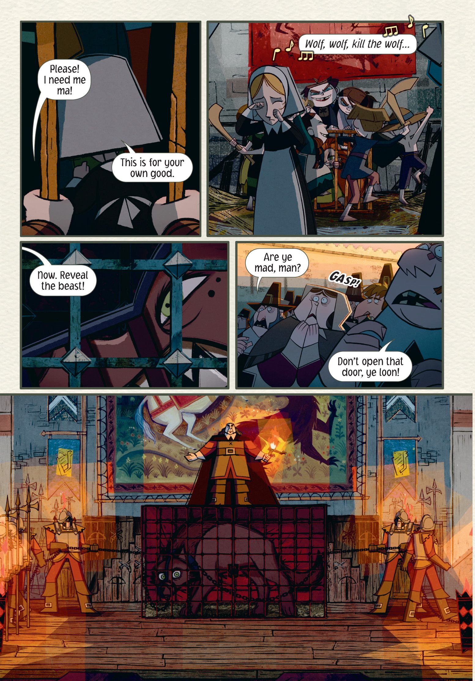 Read online Wolfwalkers: The Graphic Novel comic -  Issue # TPB (Part 2) - 95