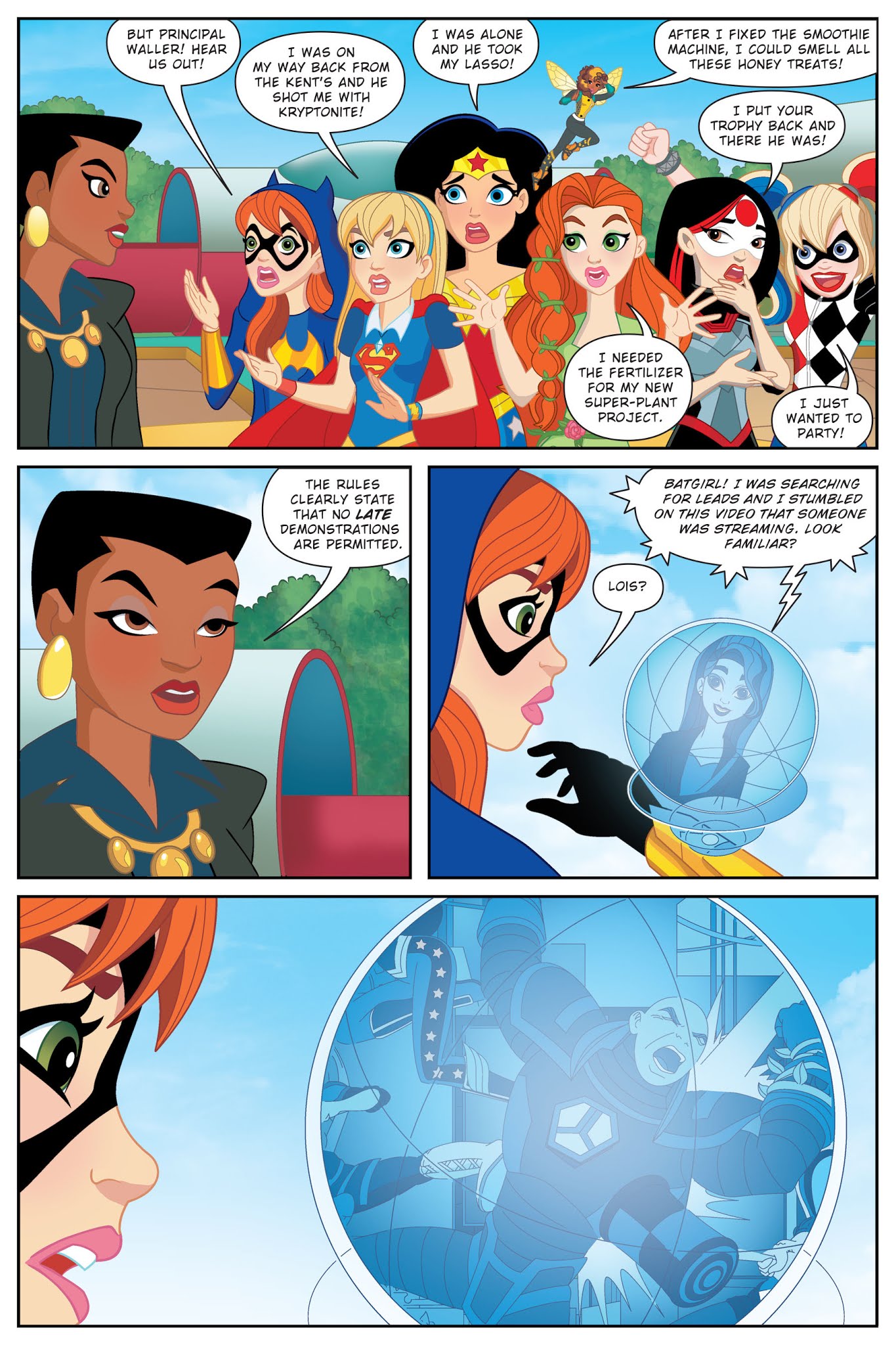 Read online DC Super Hero Girls: Finals Crisis comic -  Issue # TPB - 119
