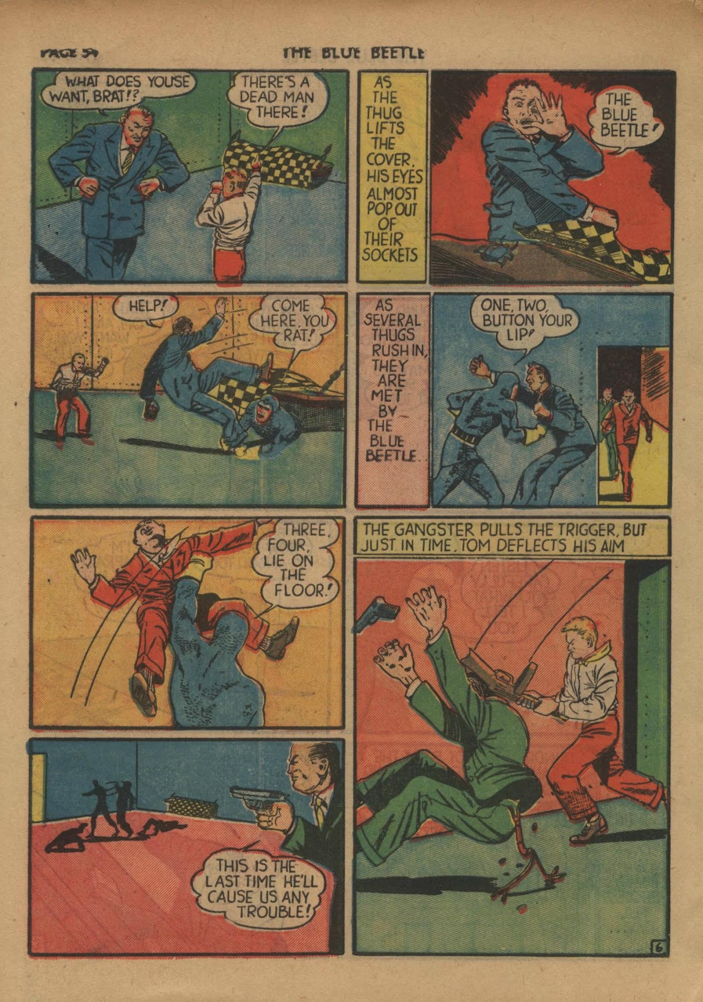 Read online Mystery Men Comics comic -  Issue #8 - 8