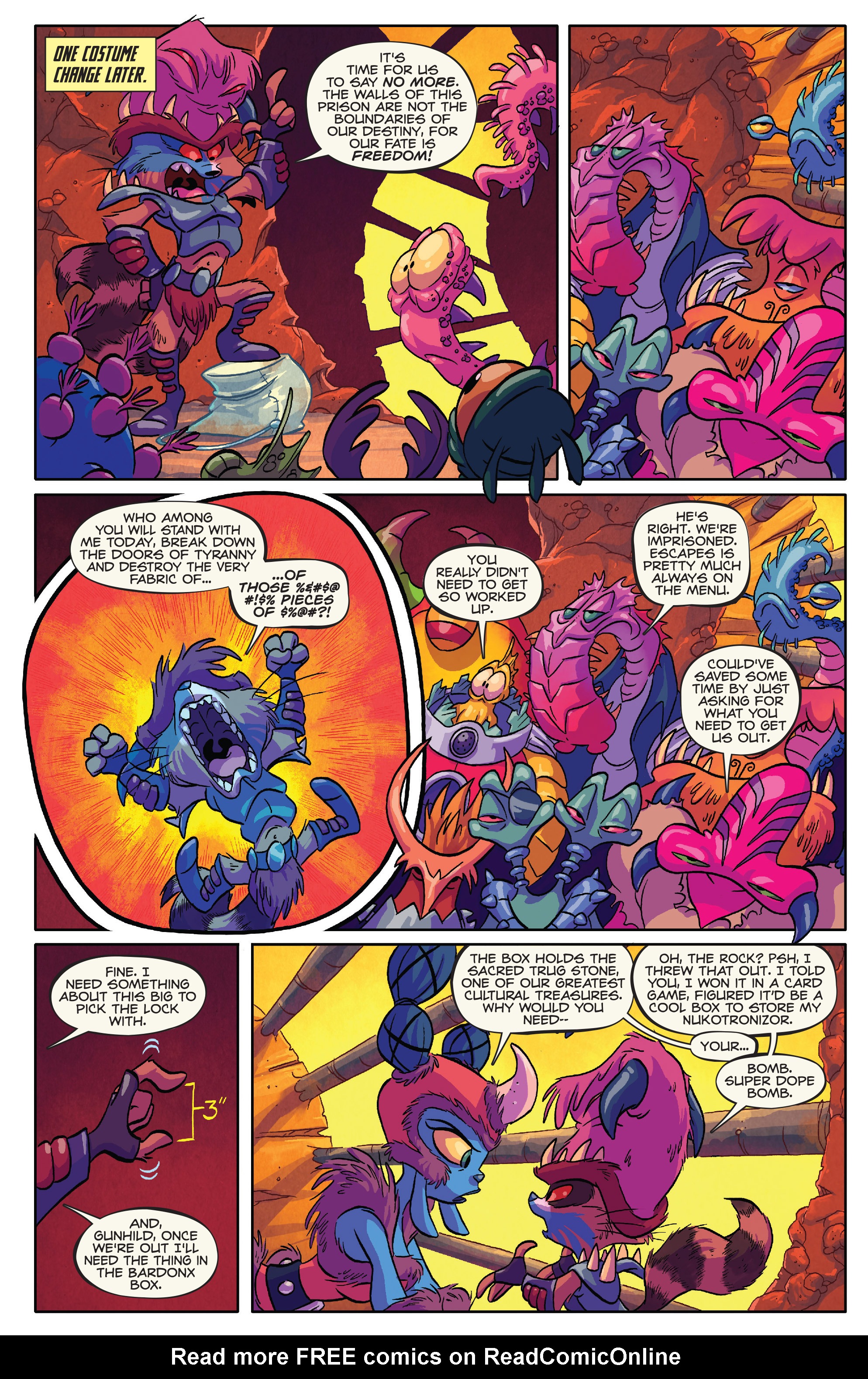 Read online Rocket Raccoon & Groot comic -  Issue #5 - 14