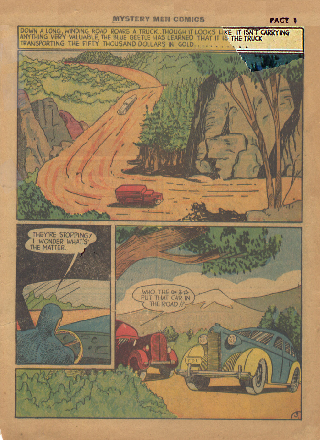 Read online Mystery Men Comics comic -  Issue #7 - 5