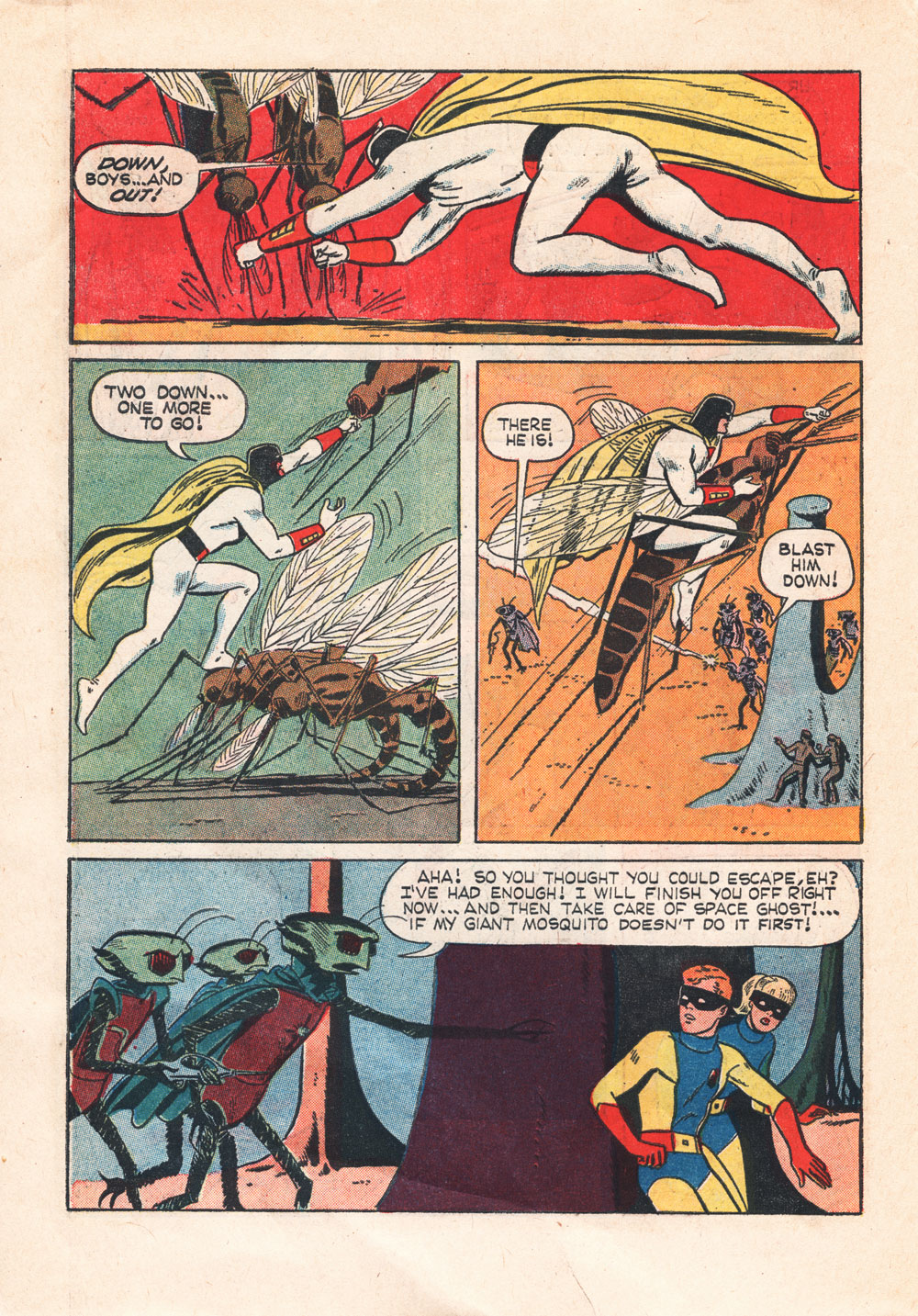 Read online Space Ghost (1967) comic -  Issue # Full - 10