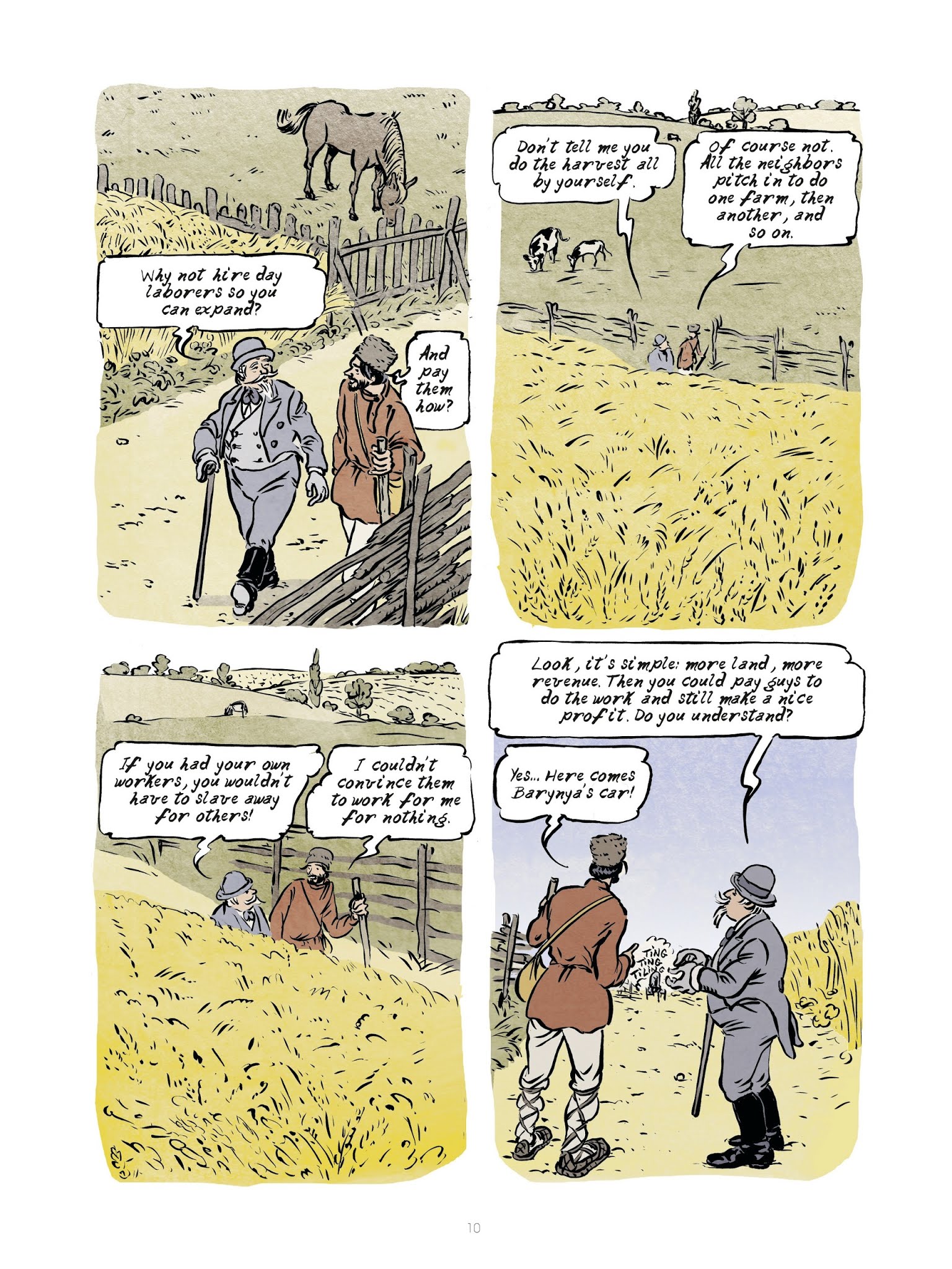Read online How Much Land Does A Man Need? comic -  Issue # TPB - 10