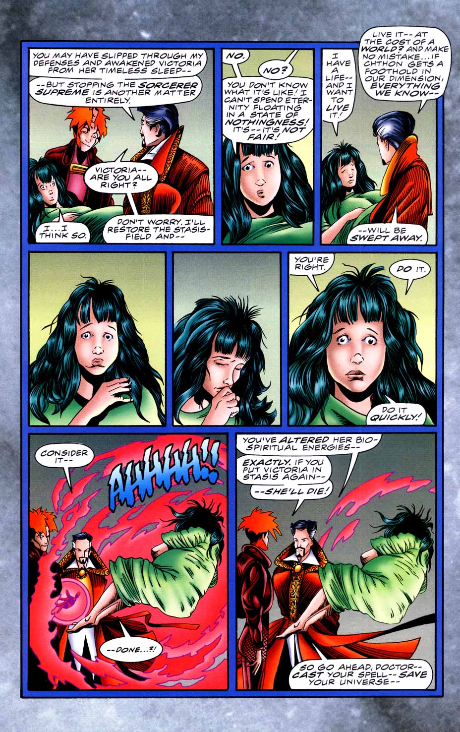Read online Doctor Strange: Sorcerer Supreme comic -  Issue #90 - 9
